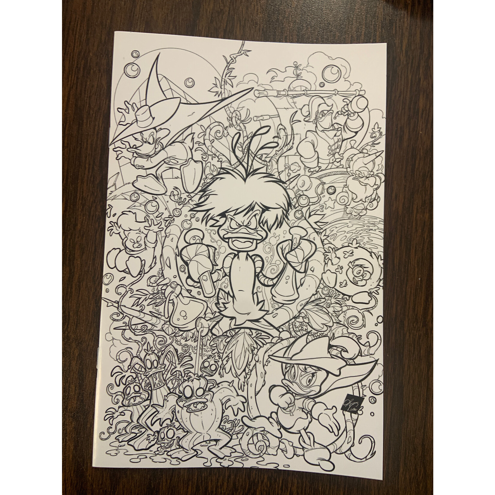 DYNAMITE Darkwing Duck 2025 #2 Cvr K 15 Copy Incv Cangialosi Line Art Virg