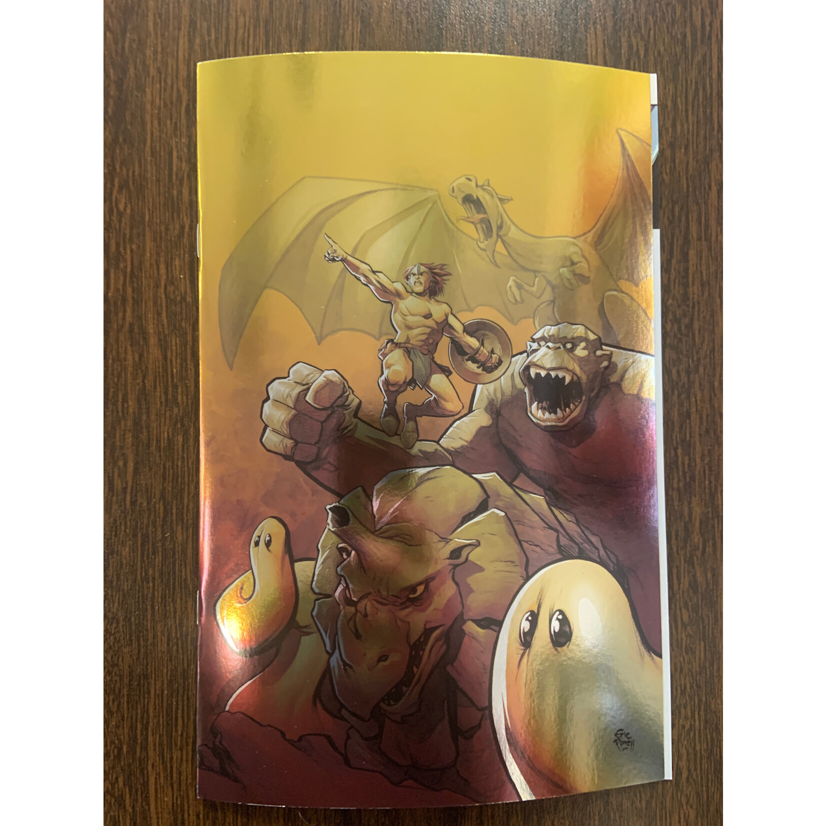 DYNAMITE Herculoids 2025 #2 Cvr N 15 Copy Incv Powell Foil Virgin (C: 1-1-