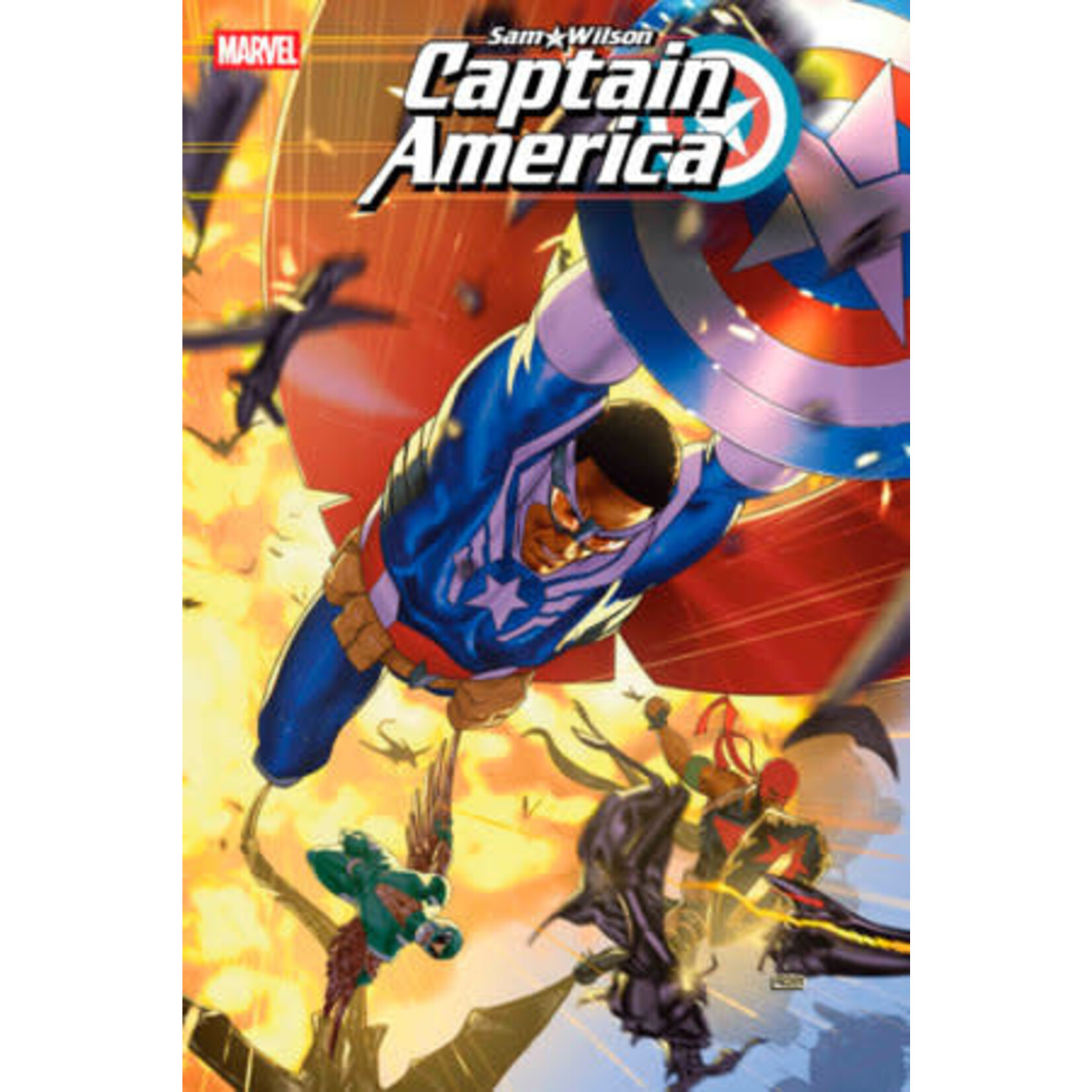 Marvel Comics Sam Wilson Captain America (2024) #4A