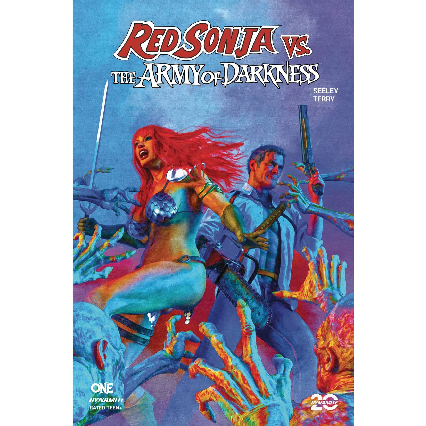 DYNAMITE Red Sonja Vs. The Army of Darkness 2025 #1 CVR C