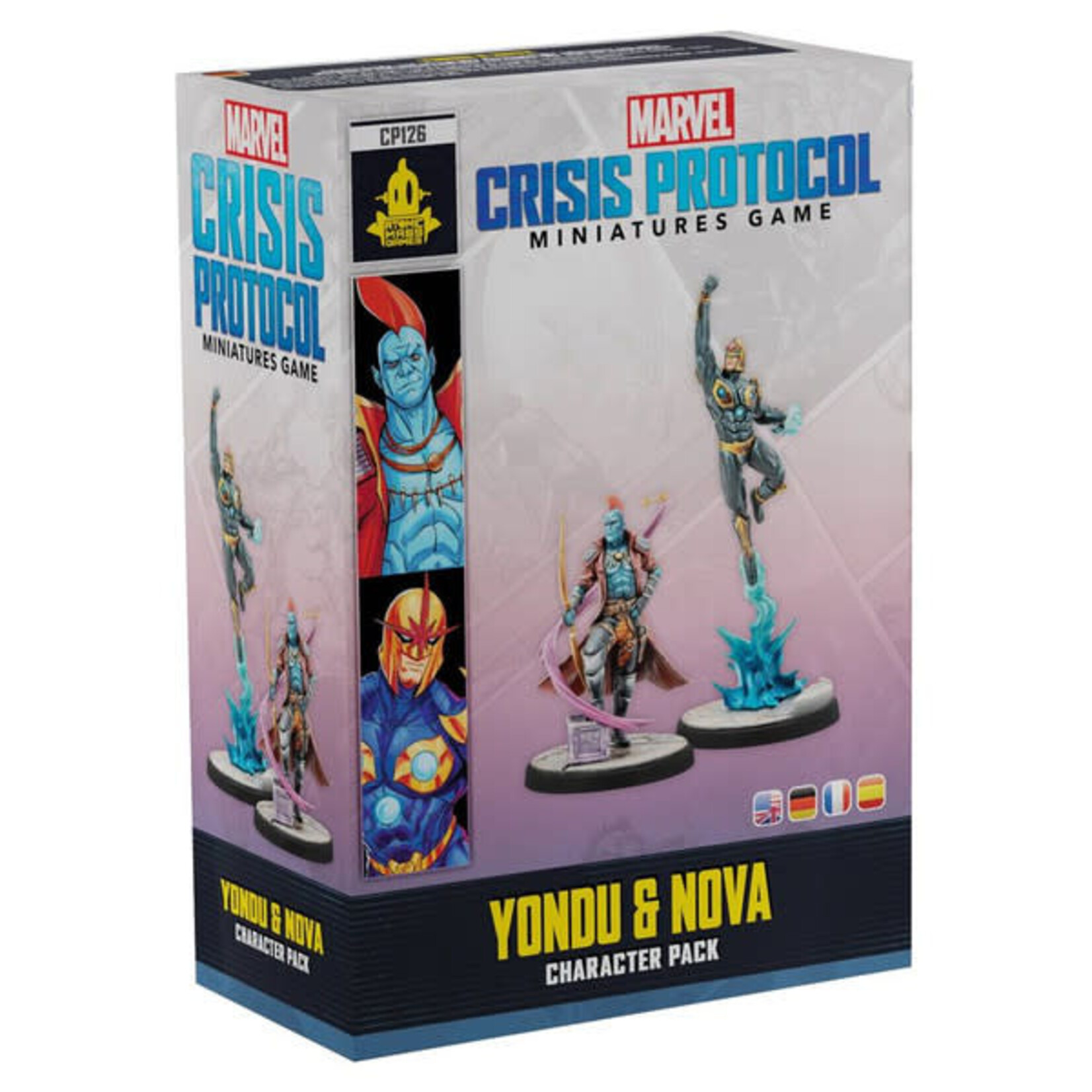 Atomic Mass Games Marvel Crisis Protocol Yondu & Nova Character Pack