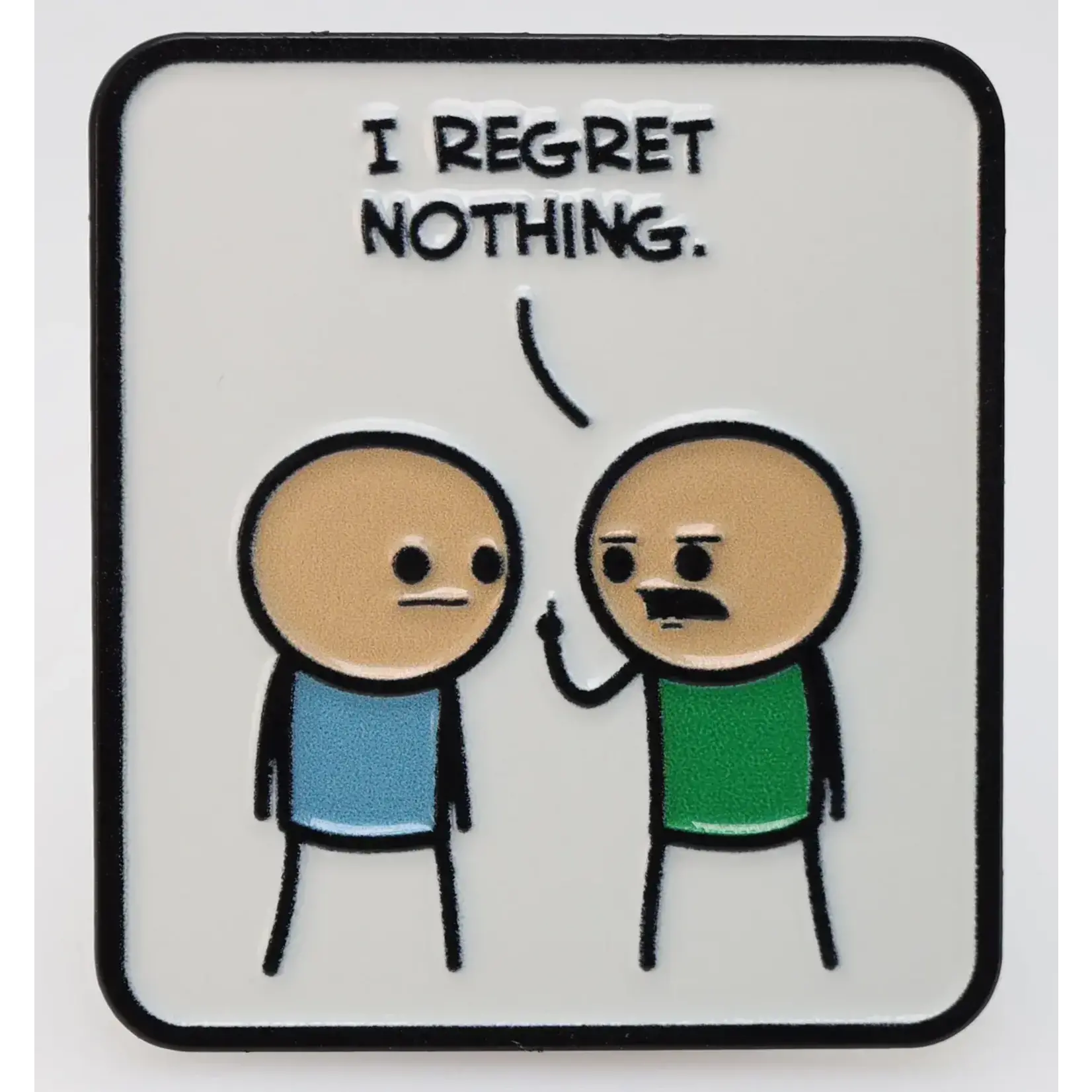 Foam Brain Games Cyanide & Happiness Enamel Pins: I regret Nothing
