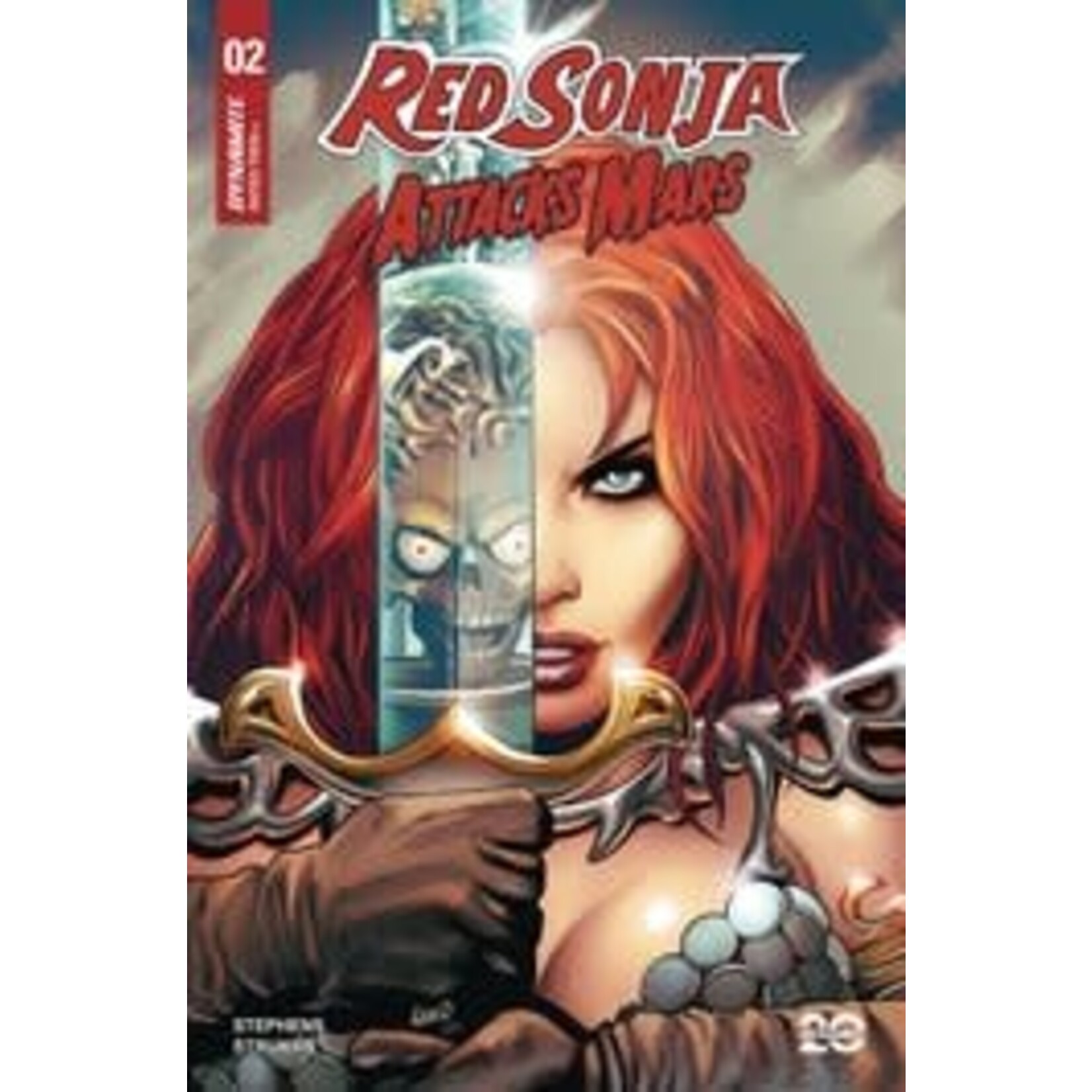 DYNAMITE Red Sonja Attacks Mars 2025 #2 Cvr C Land