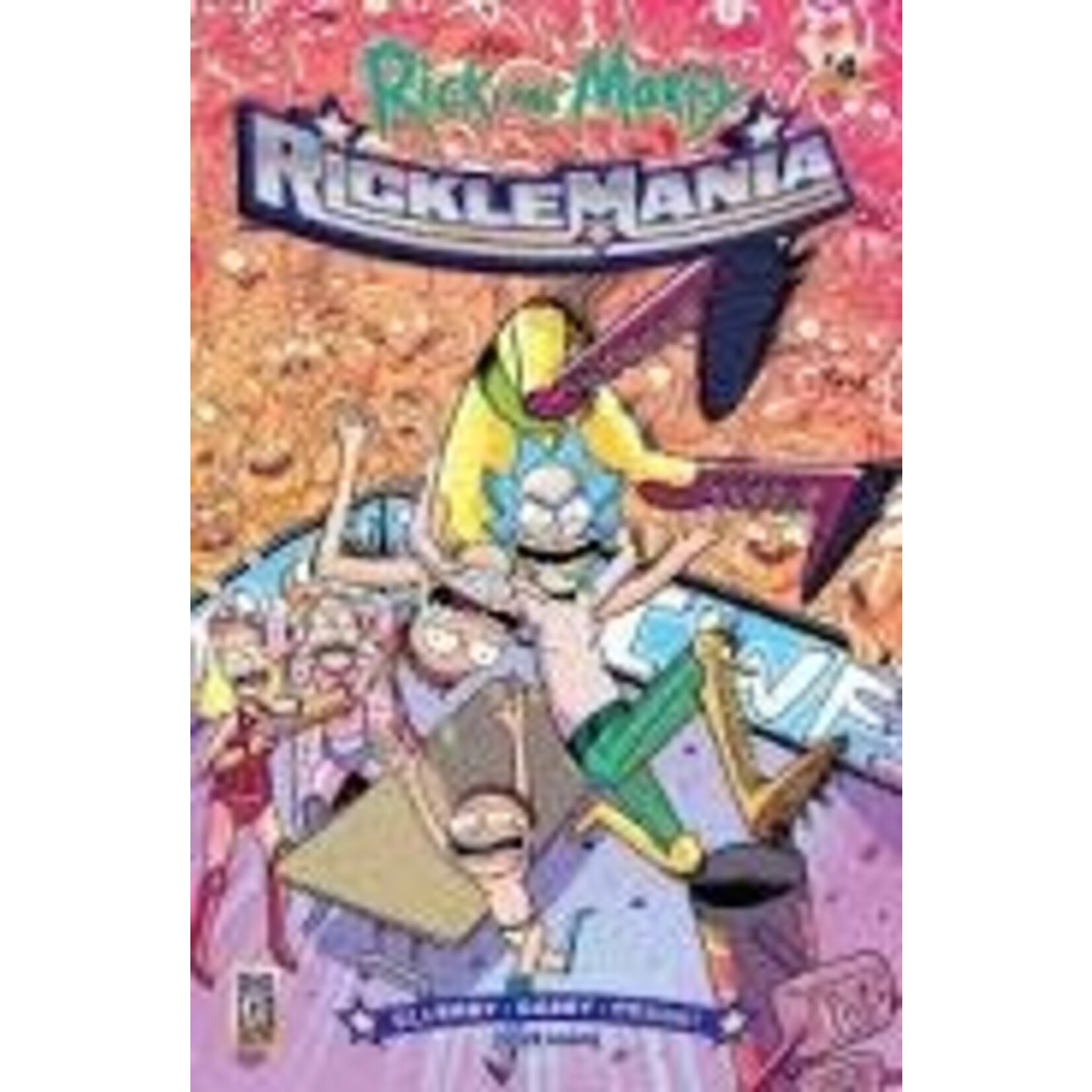 ONI PRESS INC. Rick And Morty Ricklemania 2025 #4 Cvr A Ellerby
