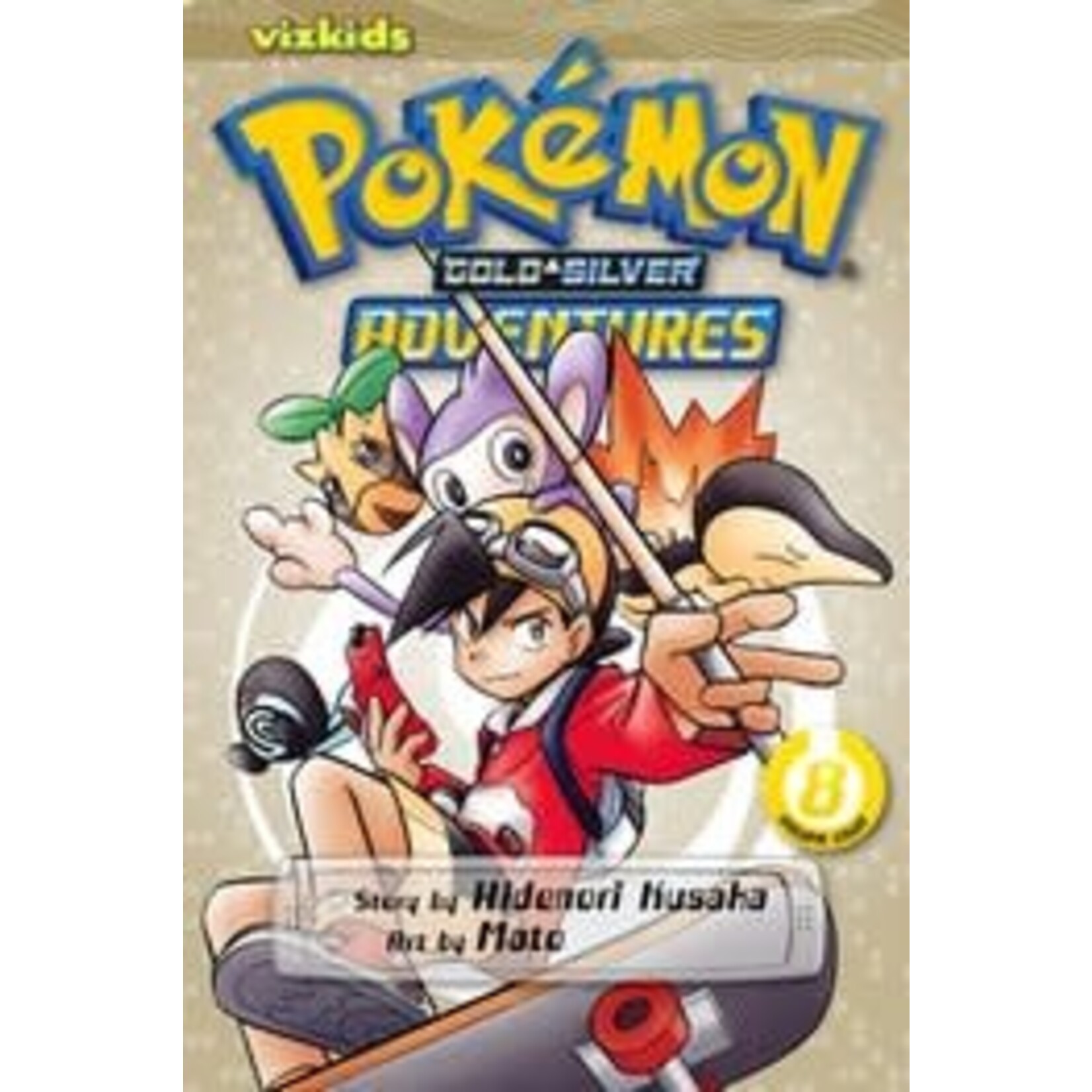Pokemon Pokemon Adventures GN Gold and Silver Vol8