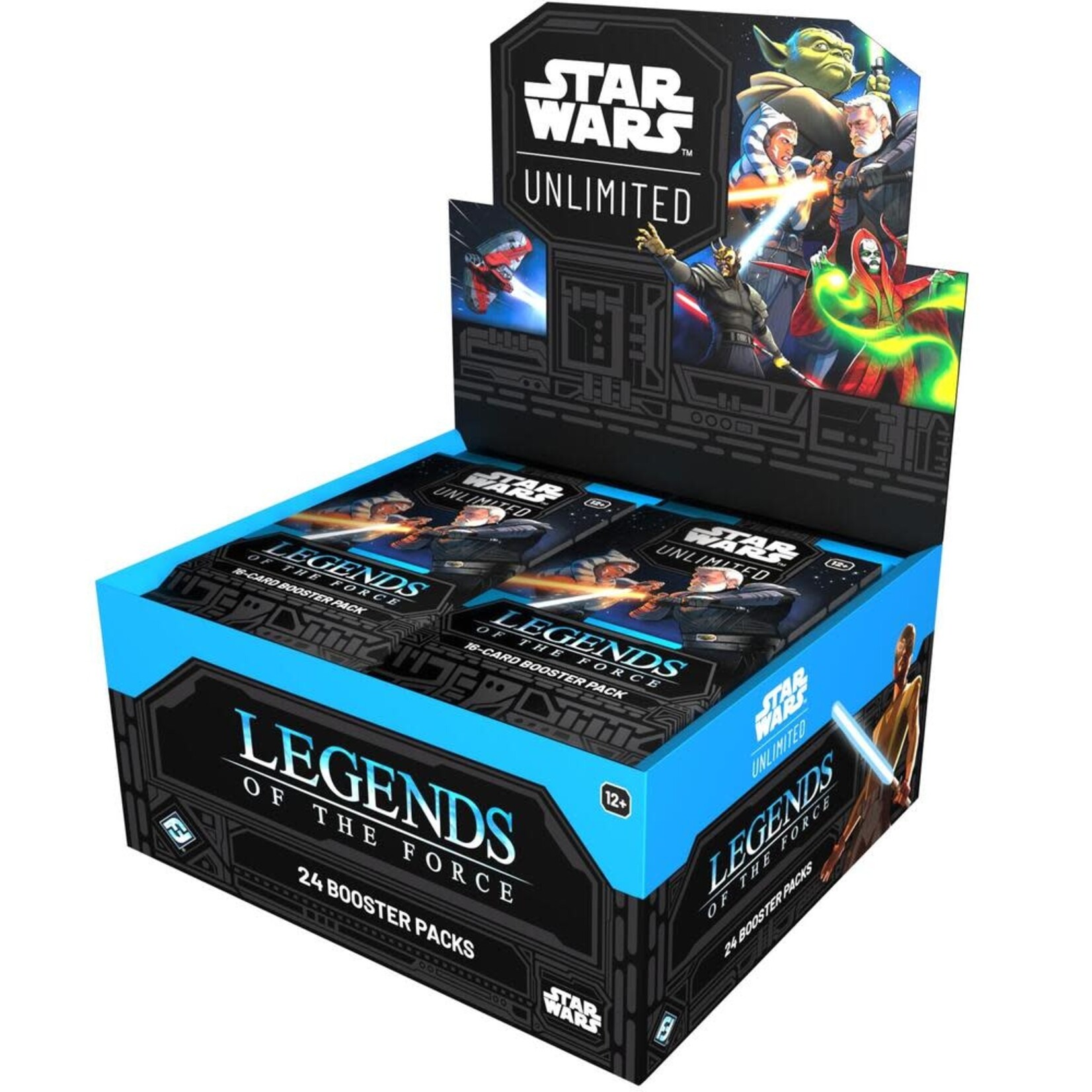 Star Wars Star Wars Unlimited Legends of the Force Booster Display