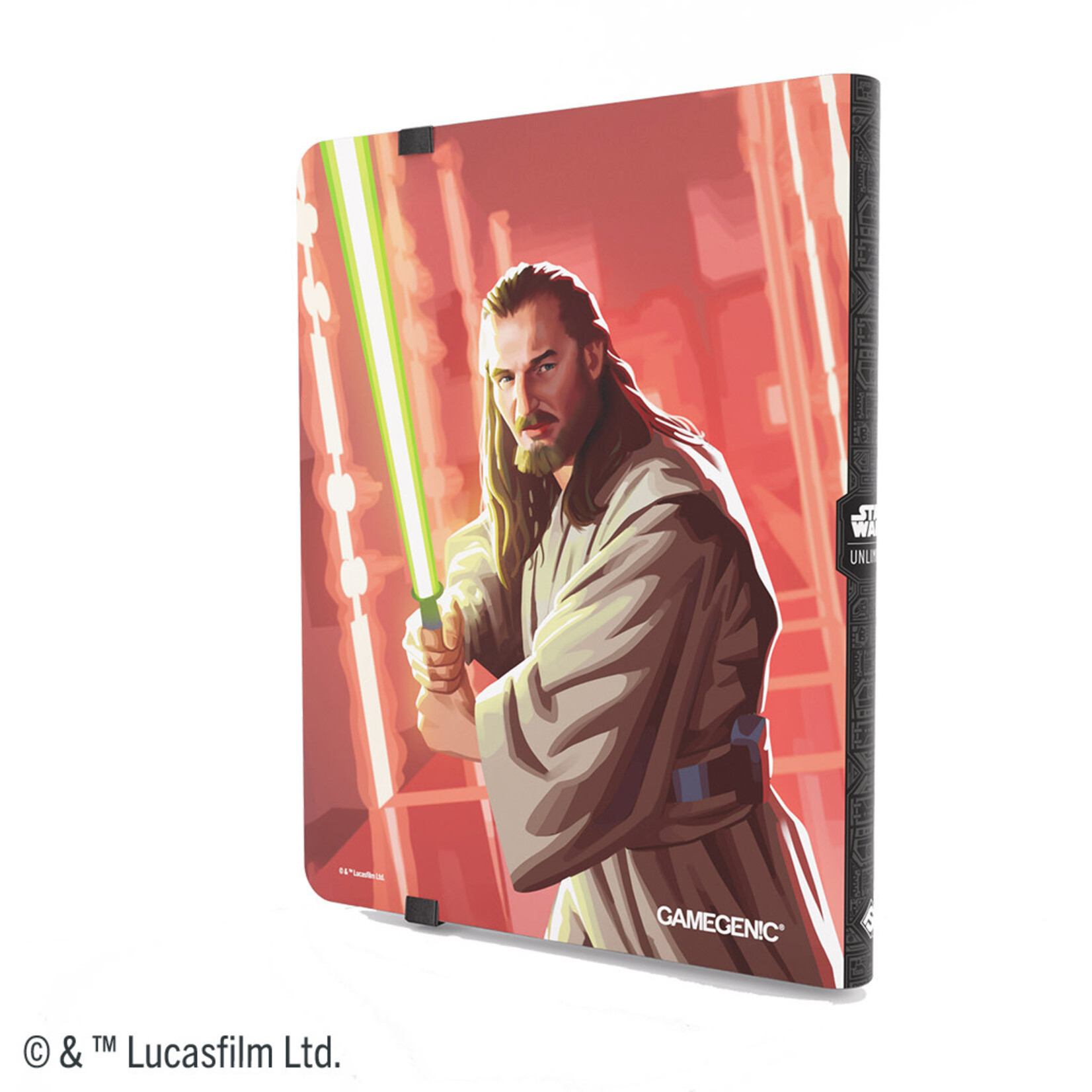 Gamegenic Star Wars Unlimited Album 18-Pocket Qui-Gon Jinn/Darth Maul