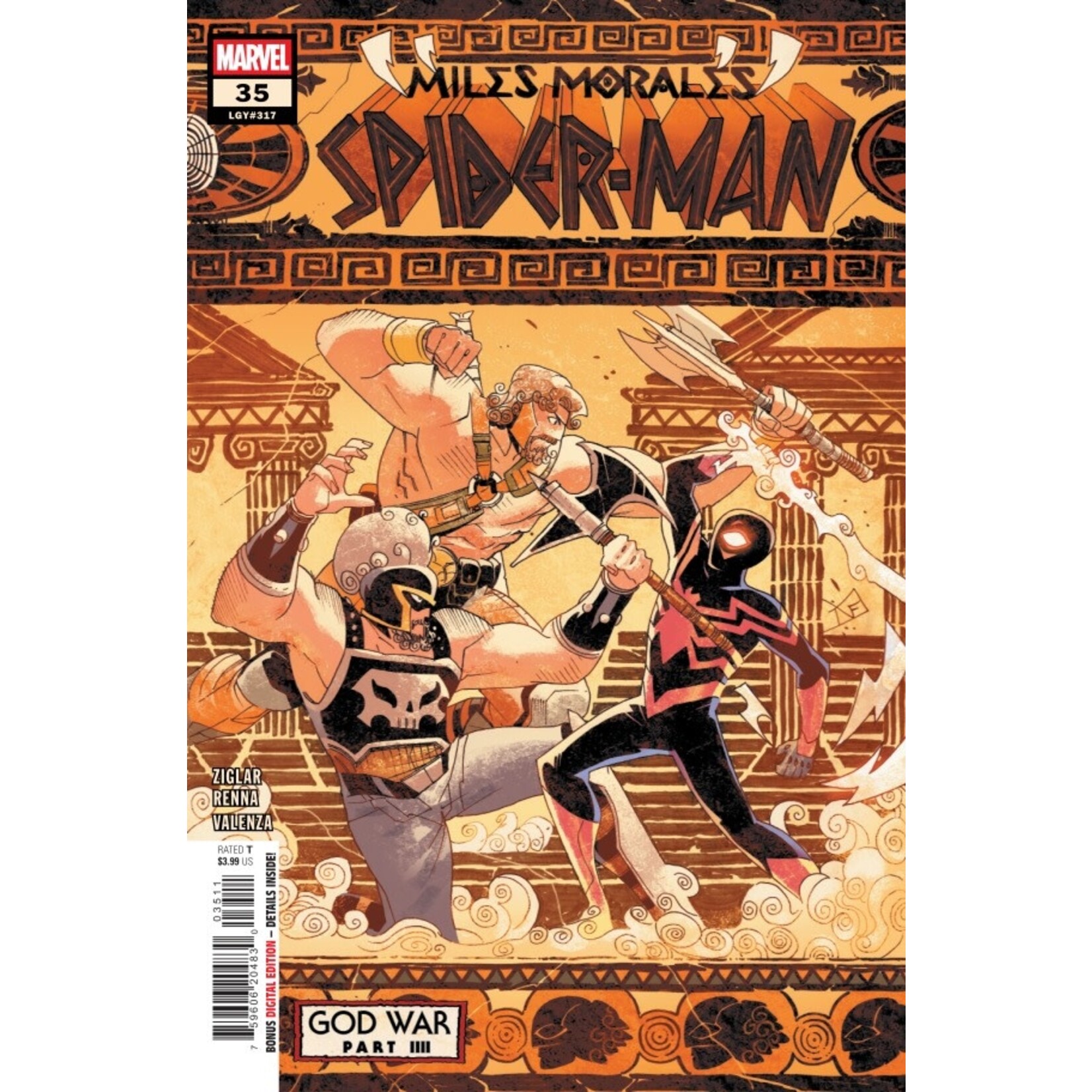 Marvel Comics Miles Morales Spider-Man 2022 #35