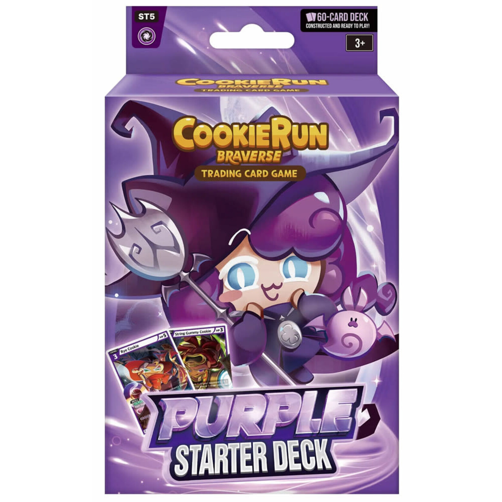 CookieRun Braverse TCG Brave Beginning Starter Deck Purple