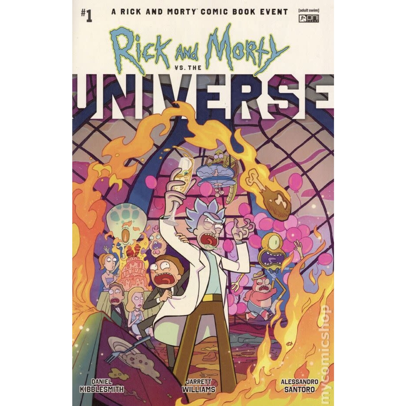 ONI PRESS INC. Rick and Morty vs. the Universe (2025) #1