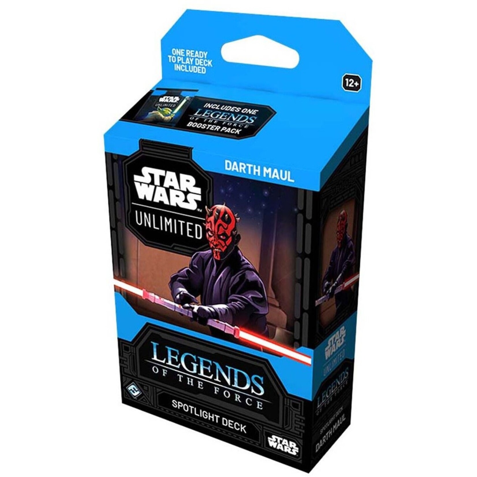 Fantasy Flight Star Wars Unlimited Legends of the Force Spotlight Deck Darth Maul