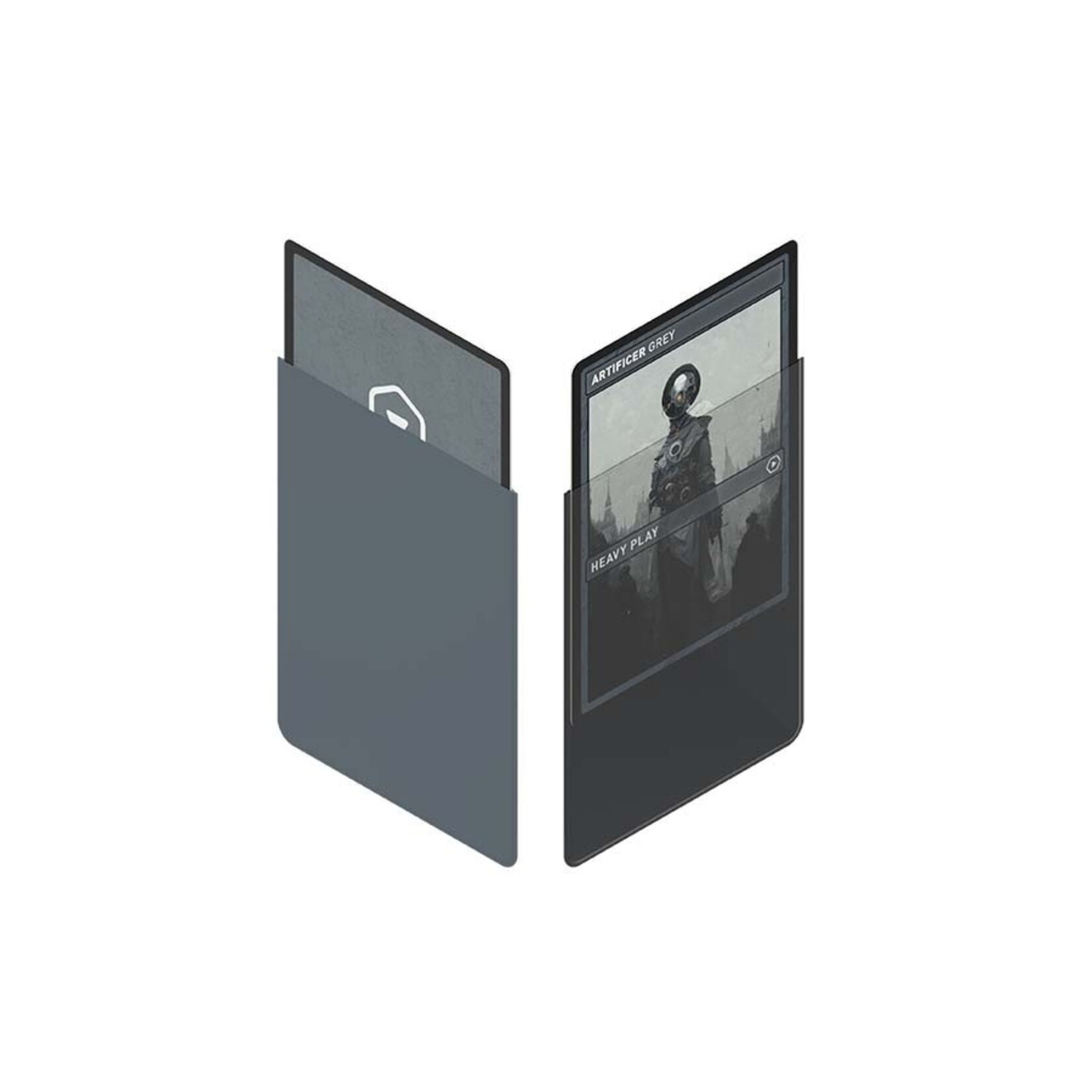 Heavy Play Curv Sleeves Std 100 Artificer Grey