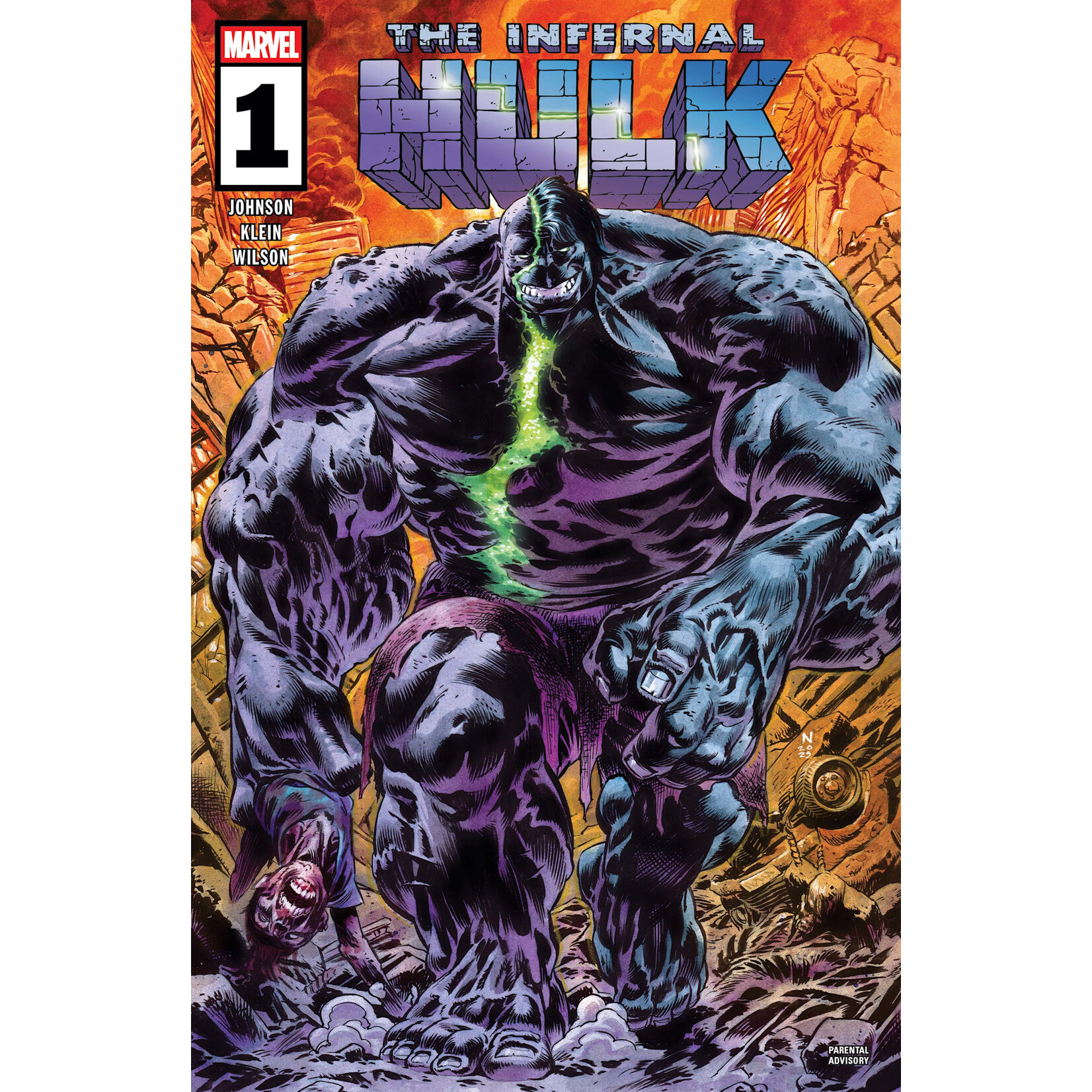 Marvel Comics The Infernal Hulk [2025] #01