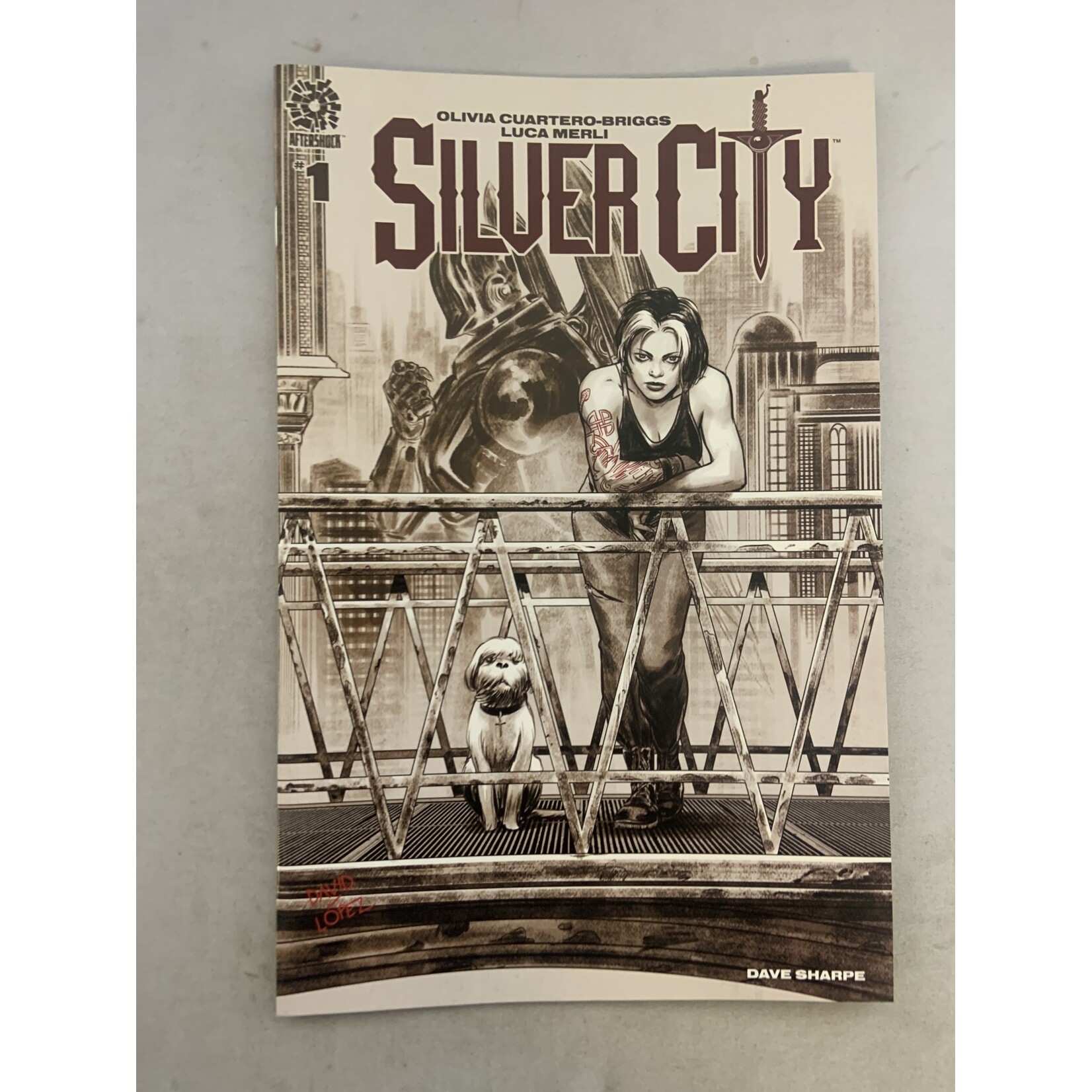 AFTERSHOCK COMICS Silver City 2021 #1 15 Copy David Lopez Incv