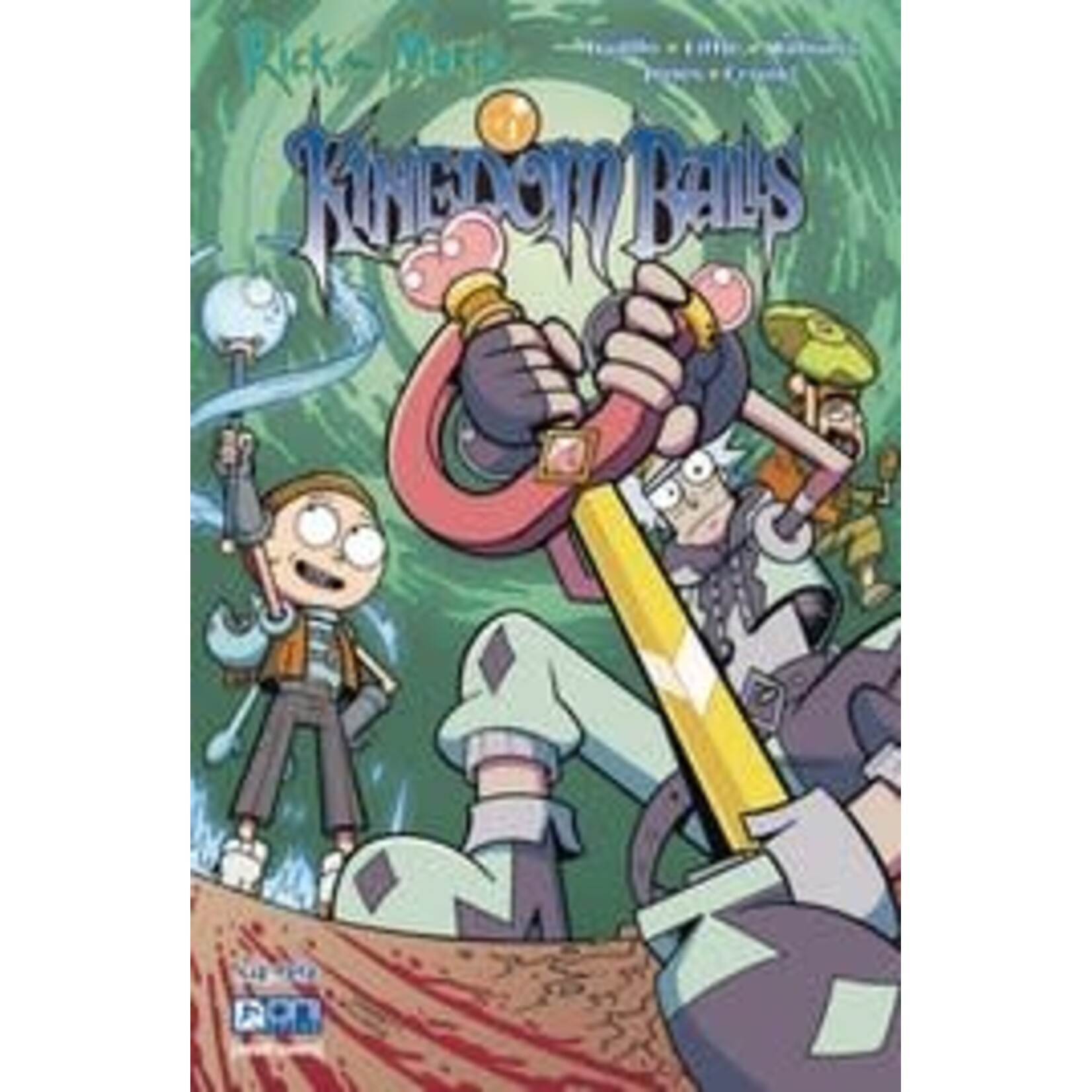 ONI PRESS INC. Rick and Morty Kingdom Balls #1A (2024) Williams & J
