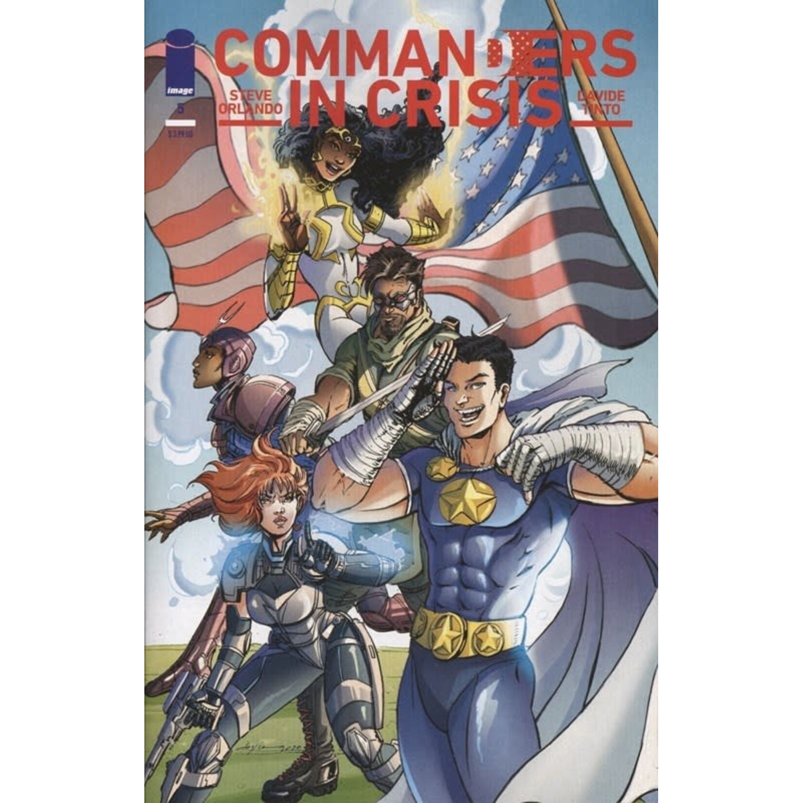 IMAGE COMICS Commanders In Crisis 2020 #5 (Of 12) Cvr B Chin (Mr)