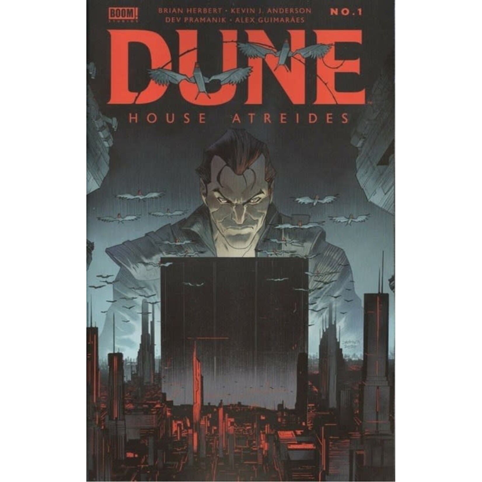 BOOM! STUDIOS Dune House Atreides 2020 #1 CVR C DIE CUT VAR