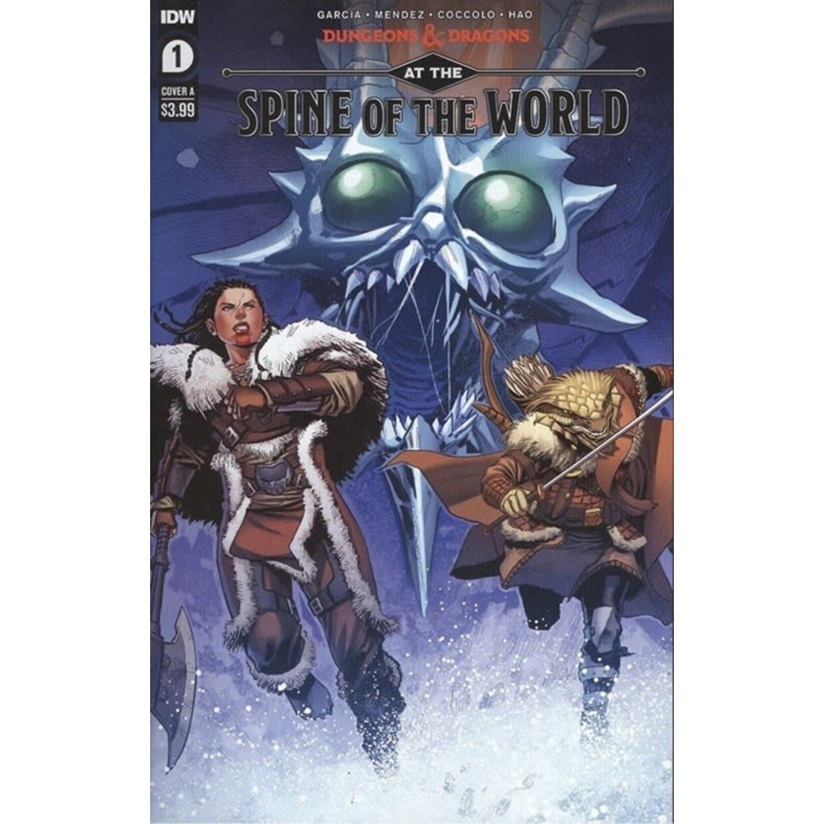IDW PUBLISHING Dungeons & Dragons At Spine Of World 2020 #1 (Of 4) Cvr A Coccolo