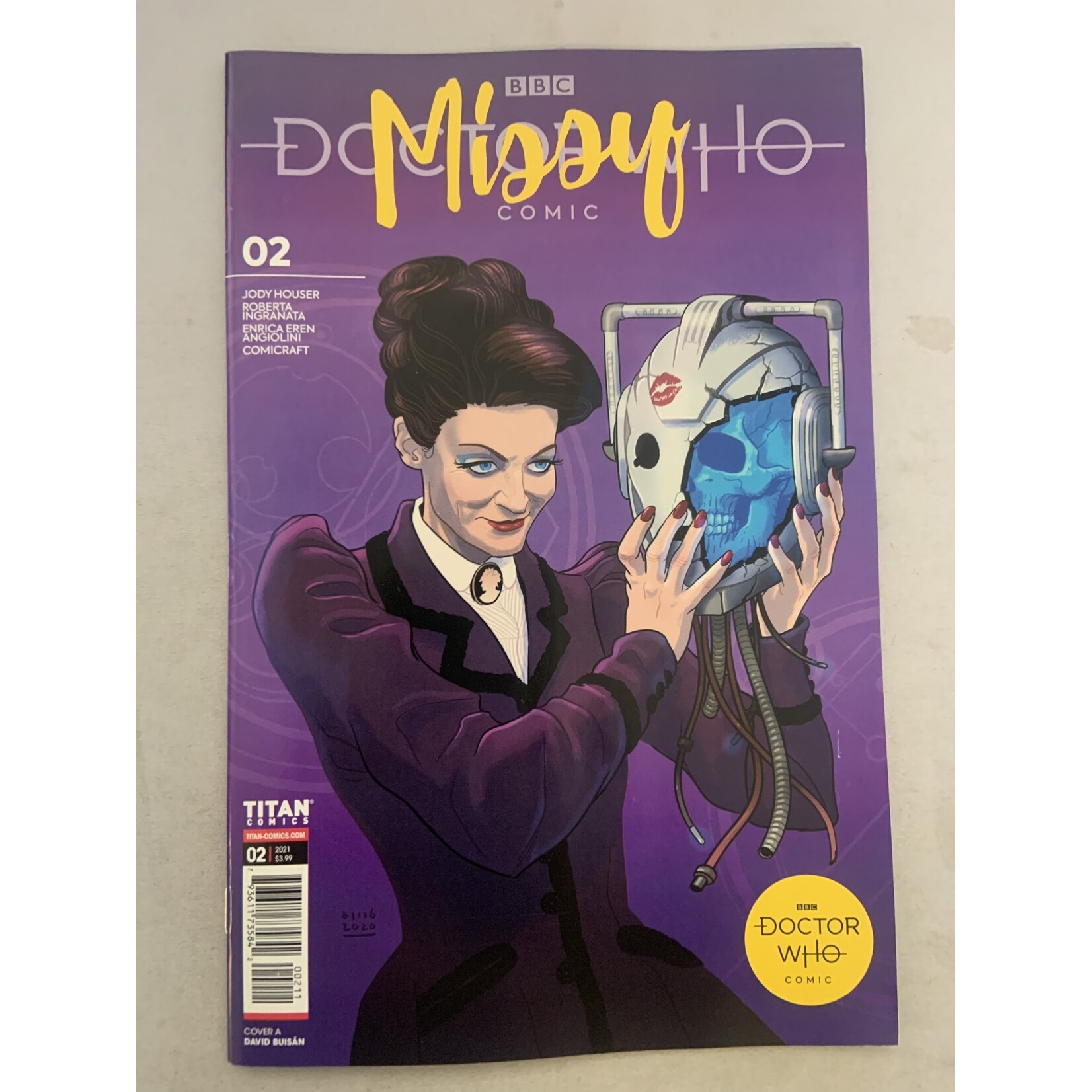 TITAN COMICS Doctor Who Missy 2021 #2 Cvr A Buisan