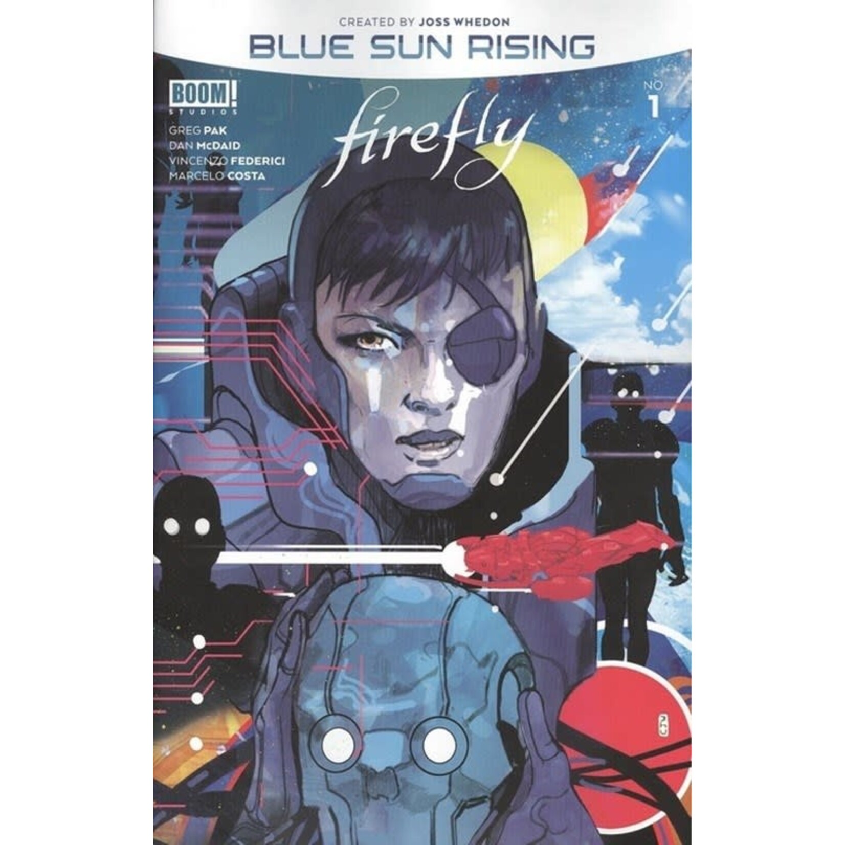 BOOM! STUDIOS Firefly Blue Sun Rising 2020 #1 Cvr B Ward Var