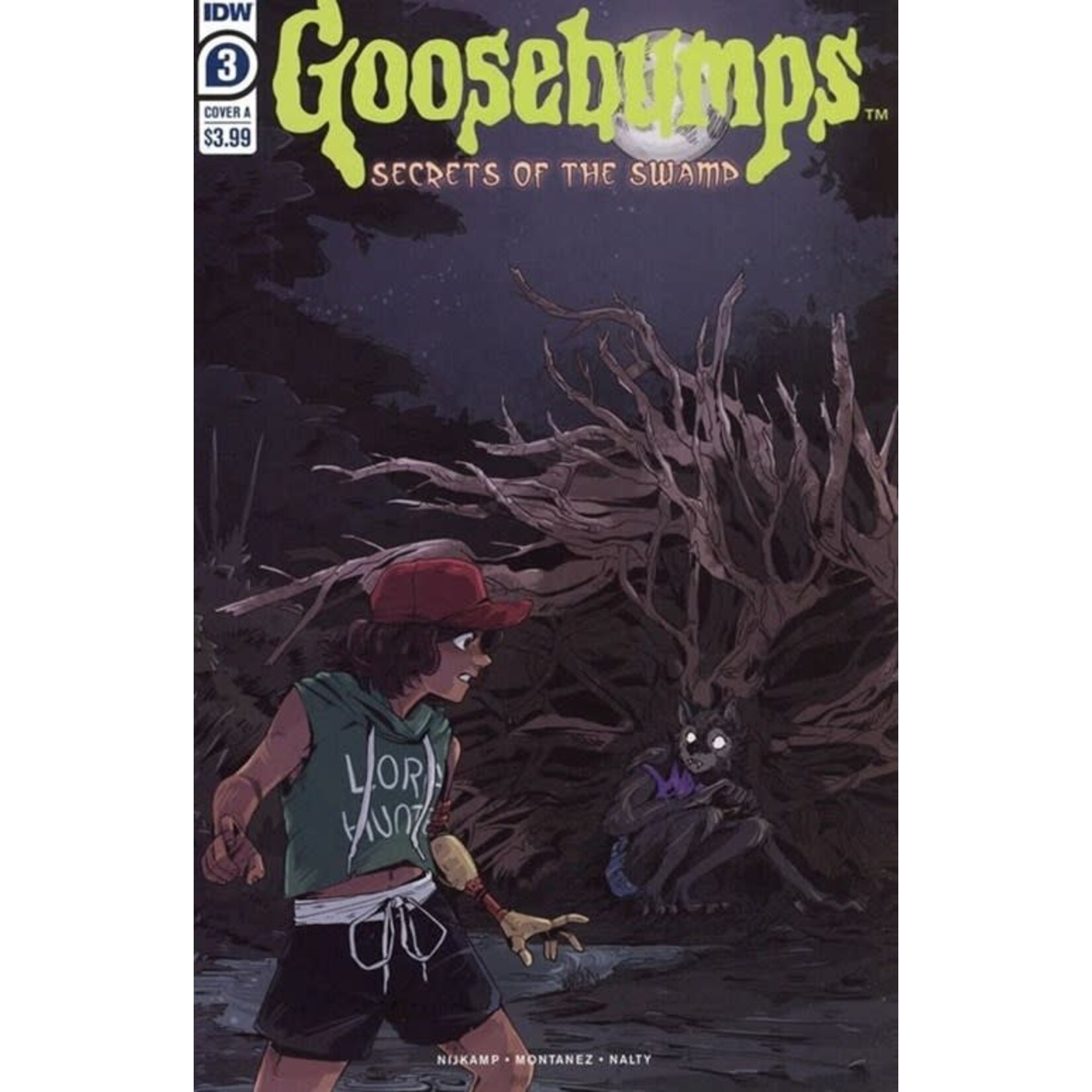IDW PUBLISHING Goosebumps Secret Of The Swamp 2020 #3 (Of 5)