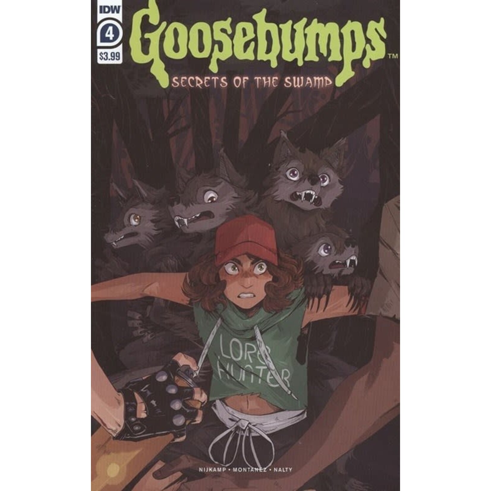IDW PUBLISHING Goosebumps Secret Of The Swamp 2020 #4 (Of 5)