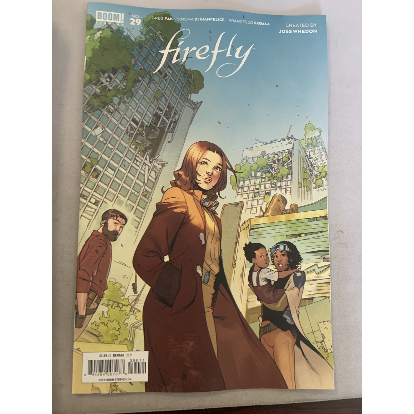 BOOM! STUDIOS Firefly 2018 #29 Cvr A Bengal