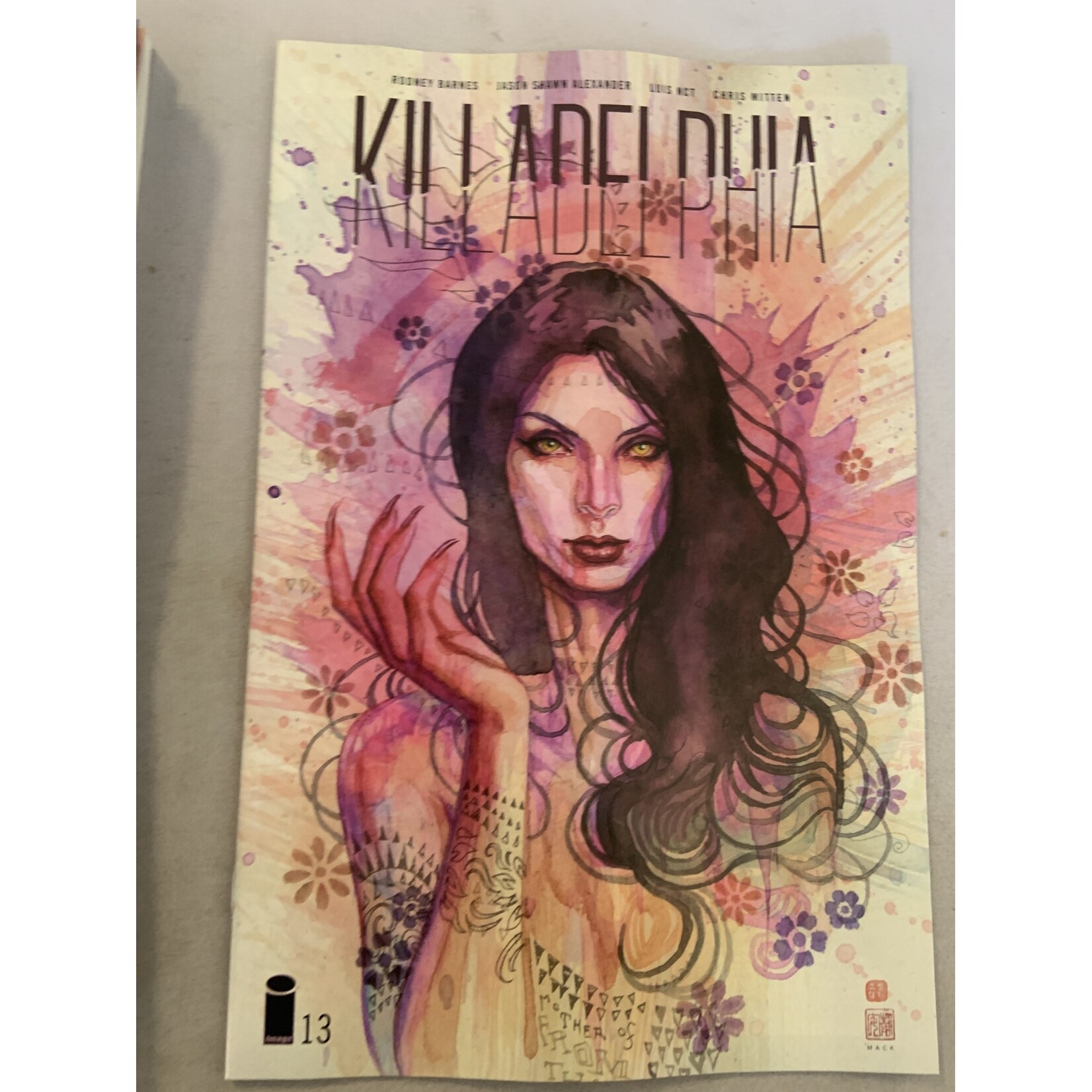 IMAGE COMICS Killadelphia 2021 #13 Cvr B Mack (Mr)