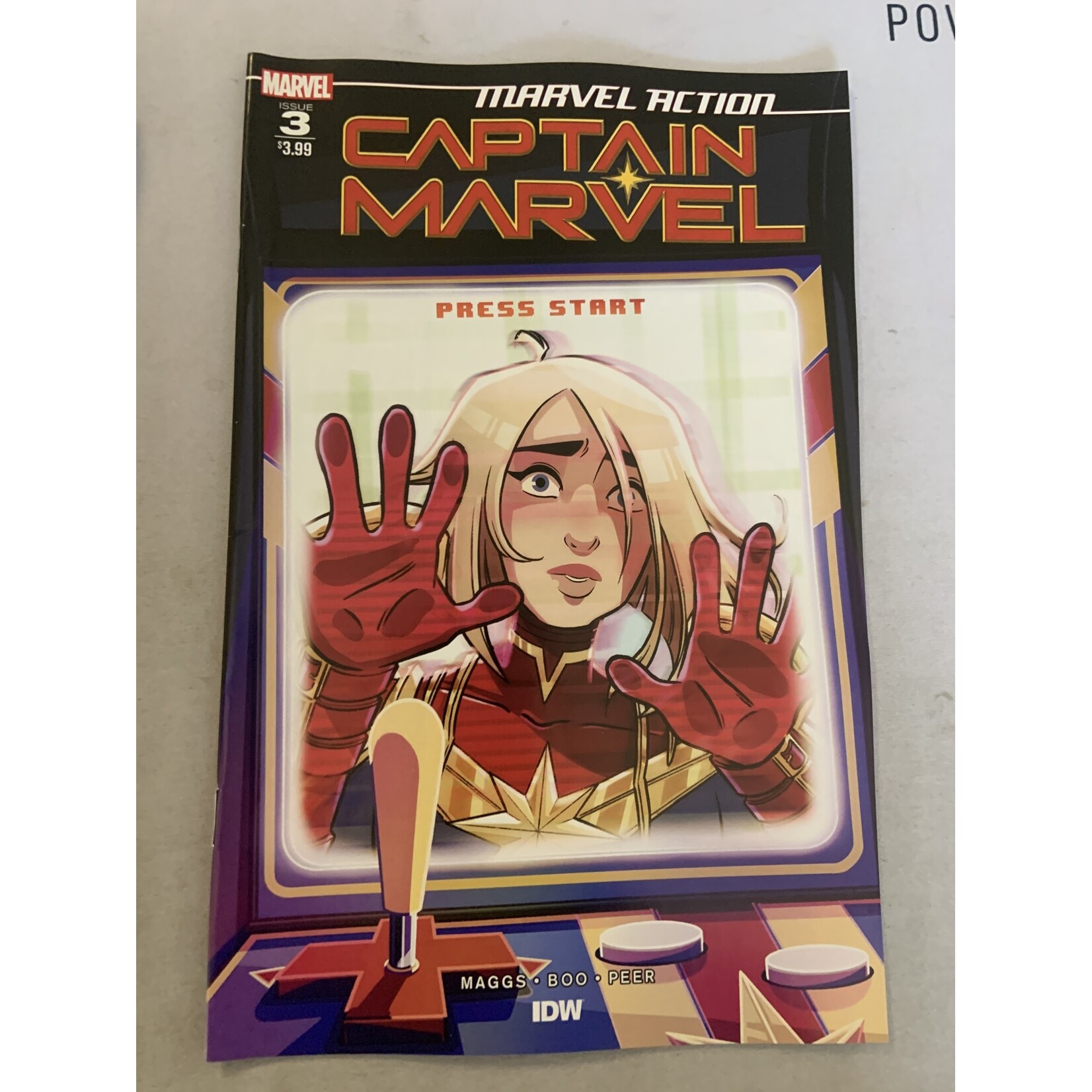 IDW PUBLISHING Marvel Action Captain Marvel 2021 #3