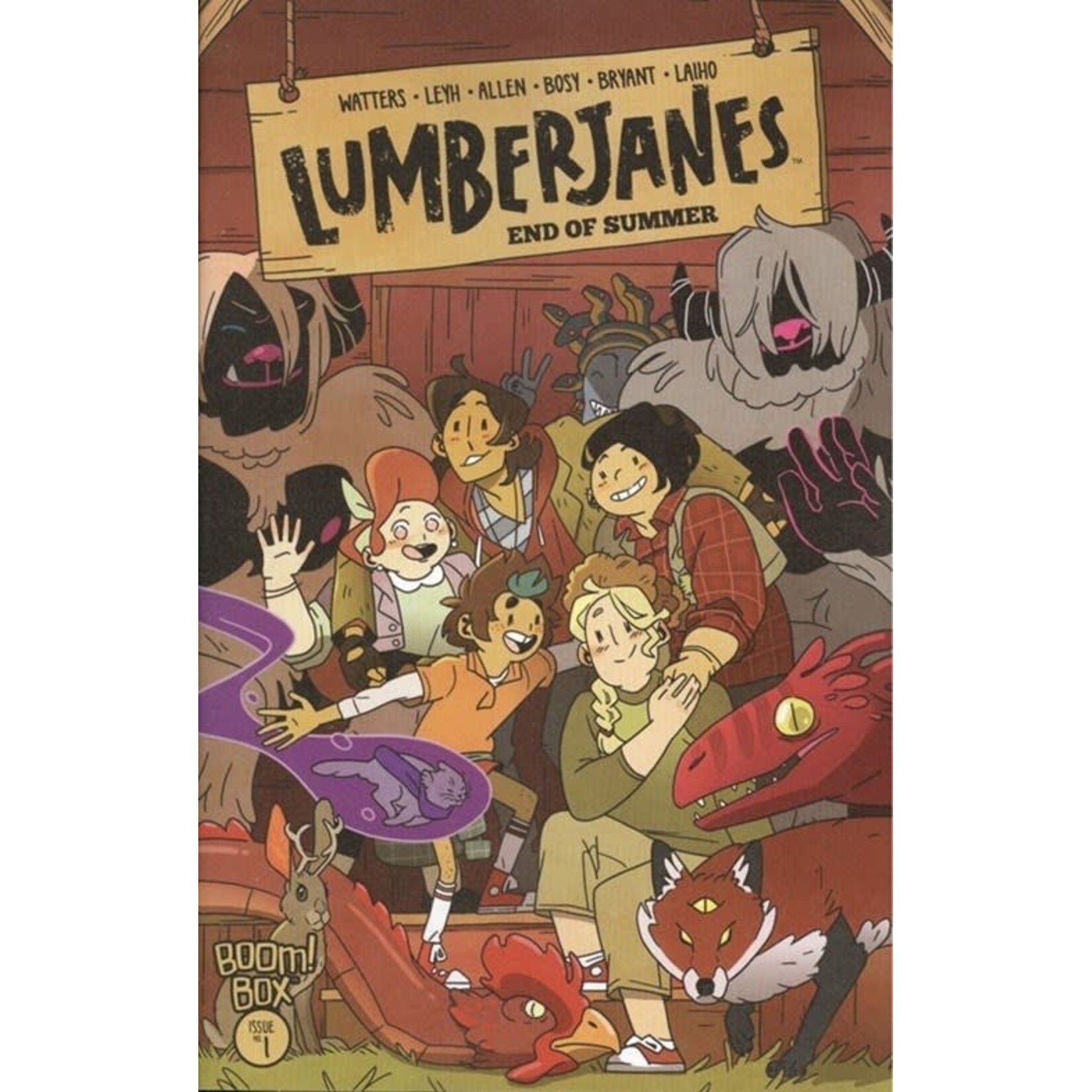 BOOM! STUDIOS Lumberjanes End Of Summer 2020 #1 Cvr A Leyh