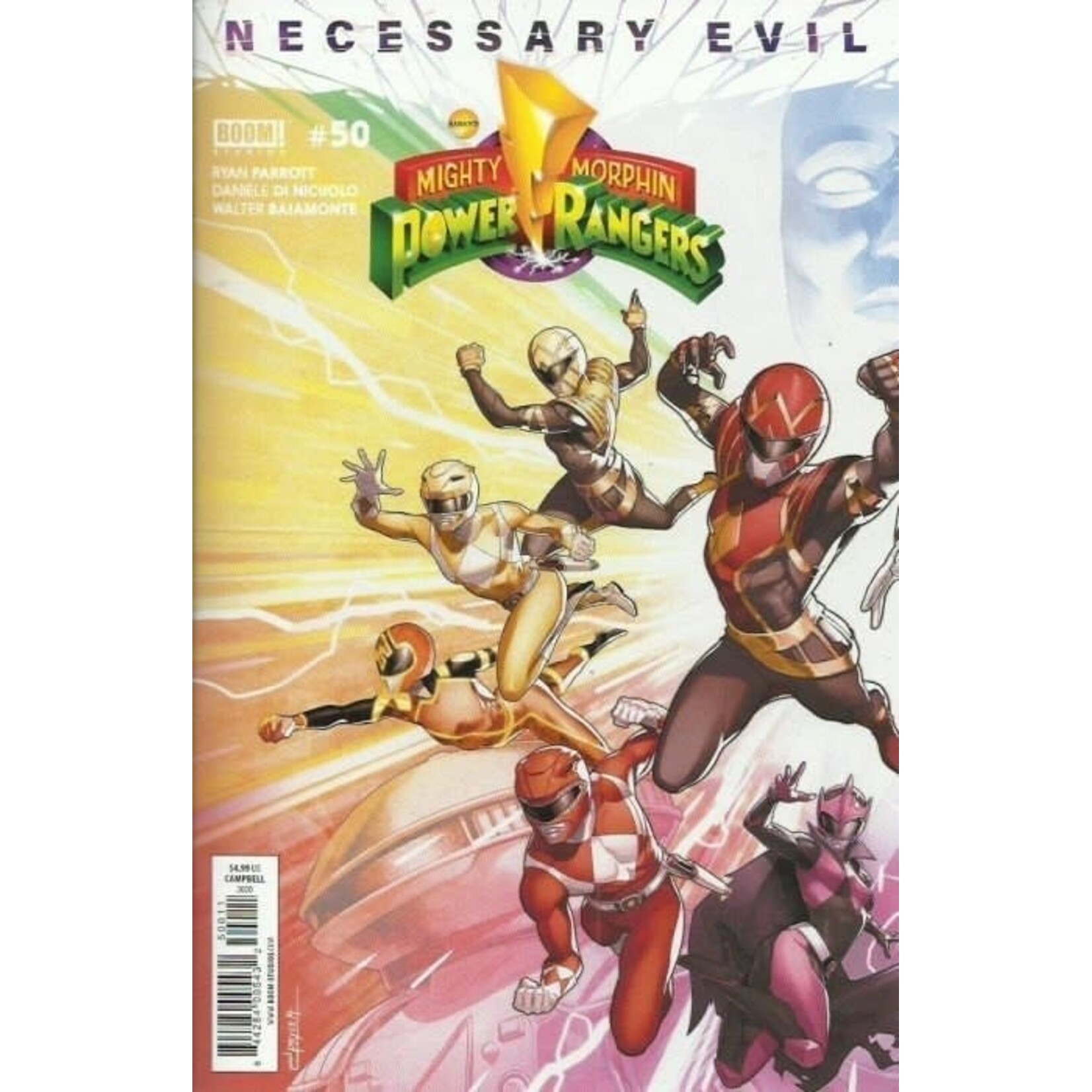 BOOM! STUDIOS Mighty Morphin Power Rangers #50
