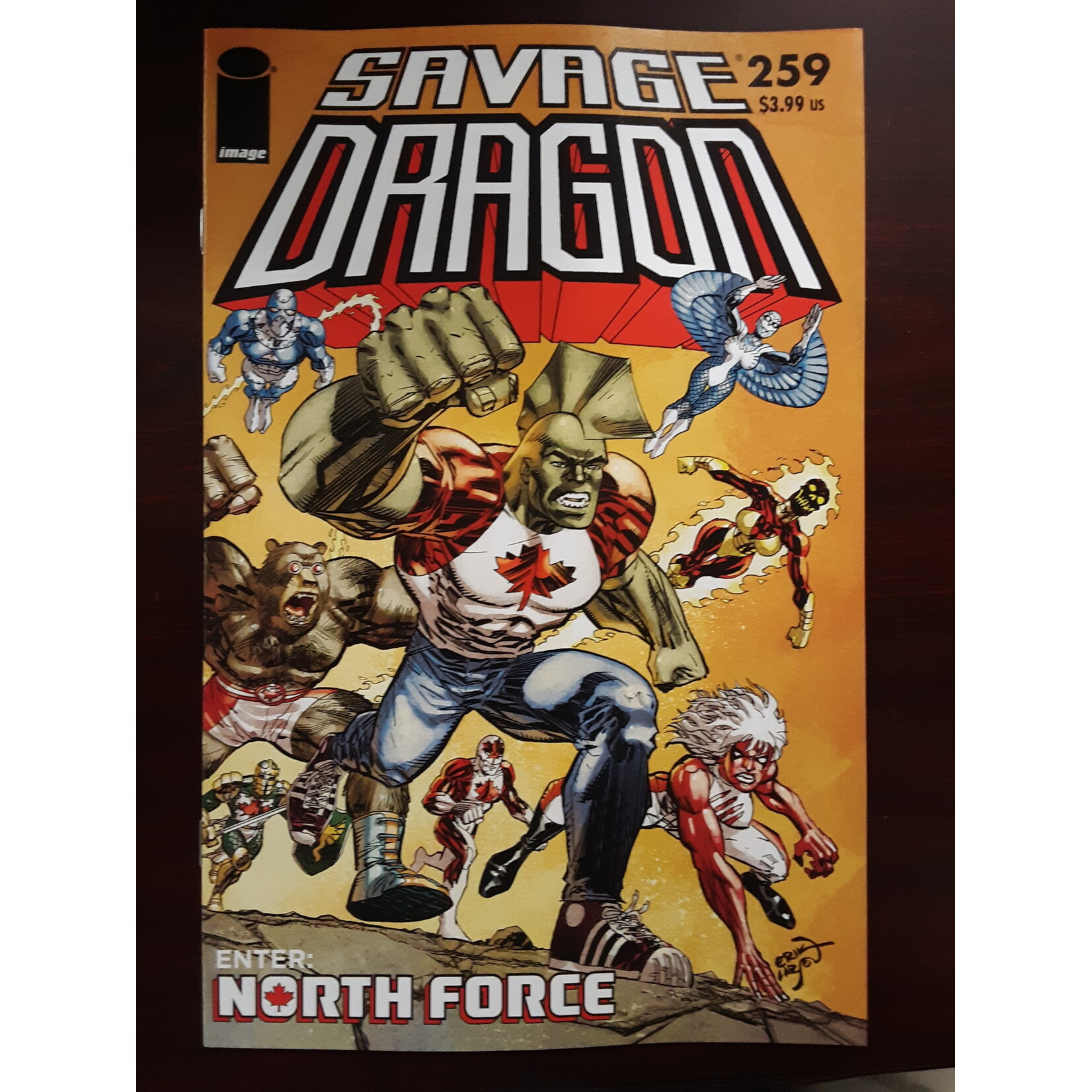 IMAGE COMICS Savage Dragon 2021 #259 Cvr A Larsen (Mr)