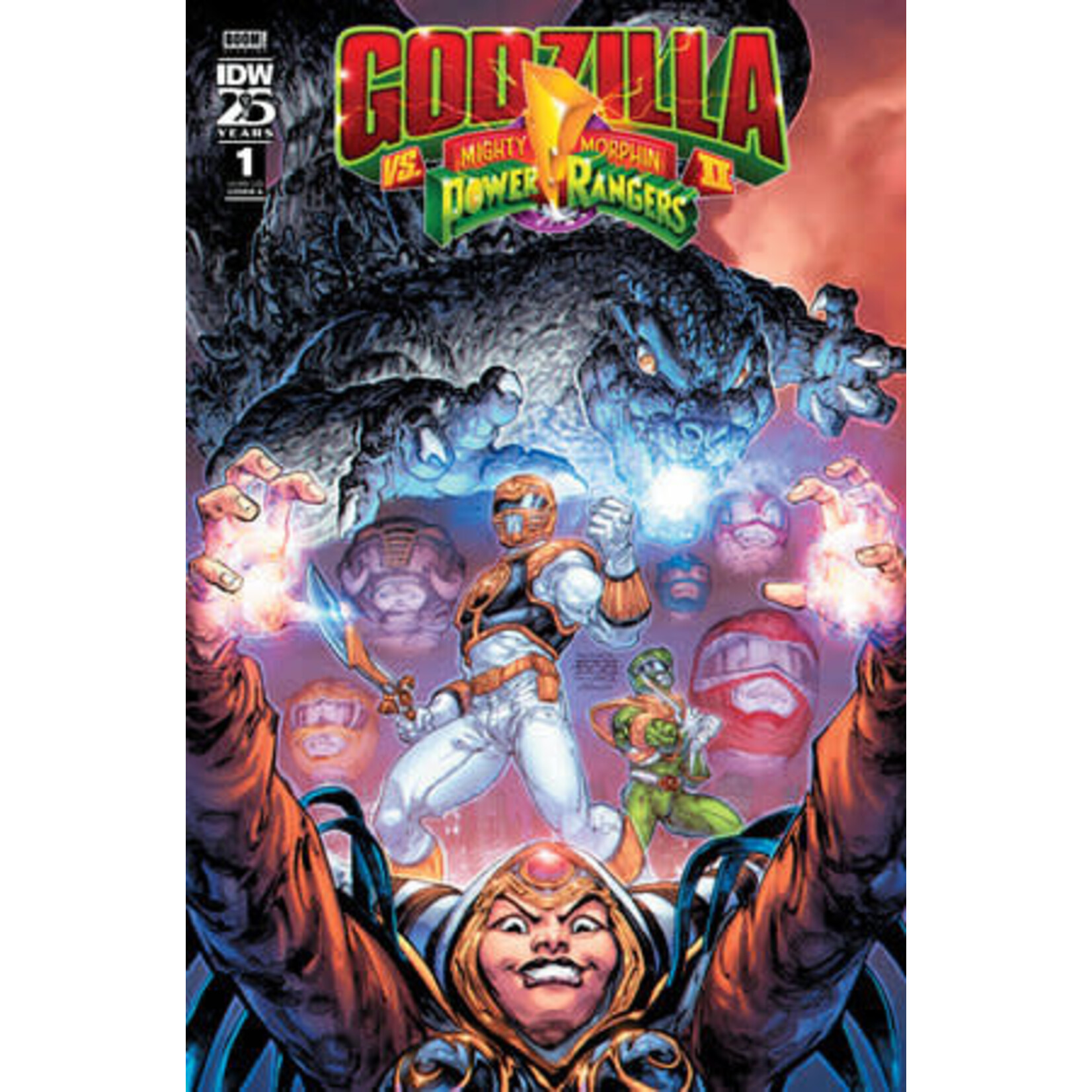 IDW PUBLISHING Godzilla Vs Power Rangers (2024) #1A