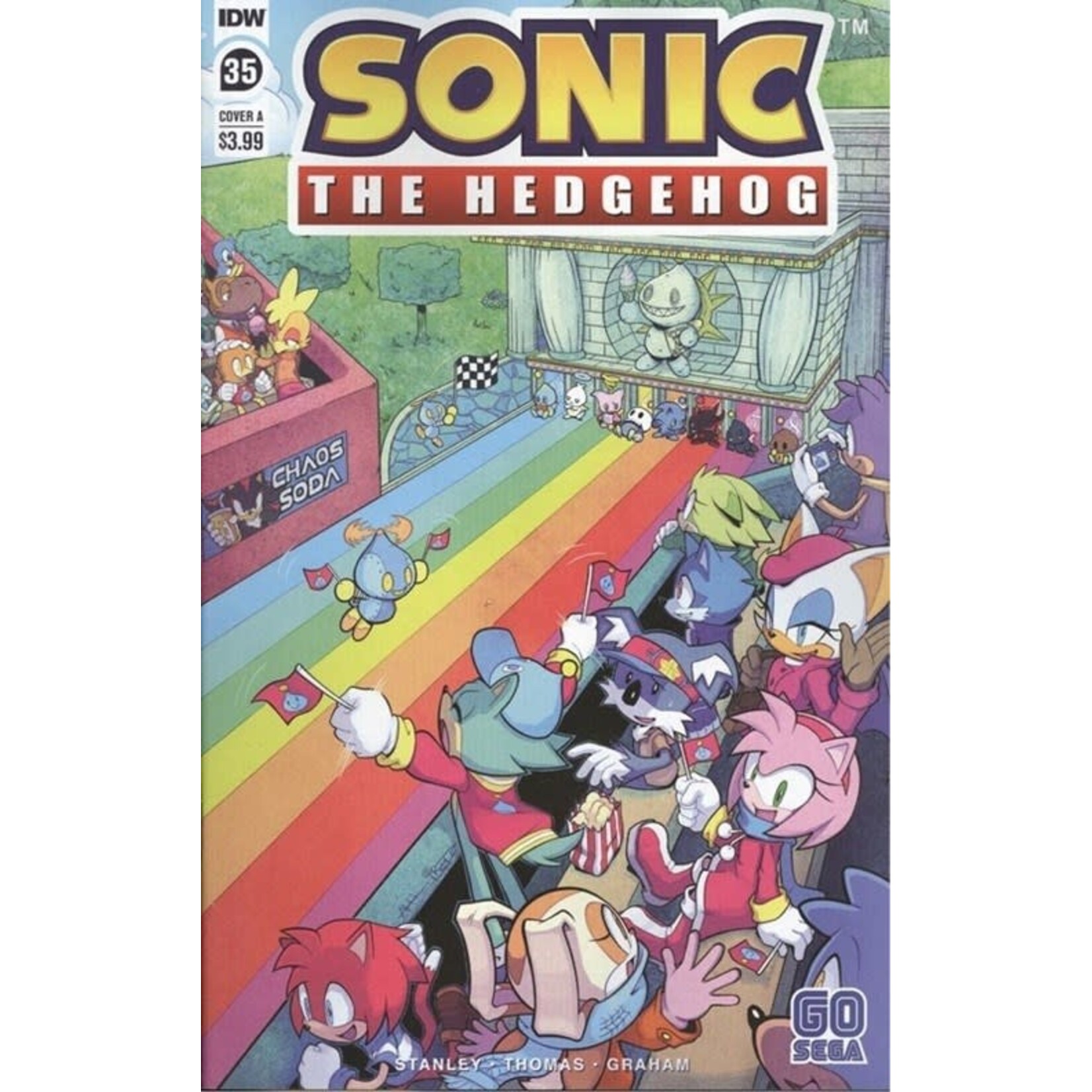 IDW PUBLISHING Sonic The Hedgehog 2020 #35 Cvr A Hammerstrom (C: 1-0-0)