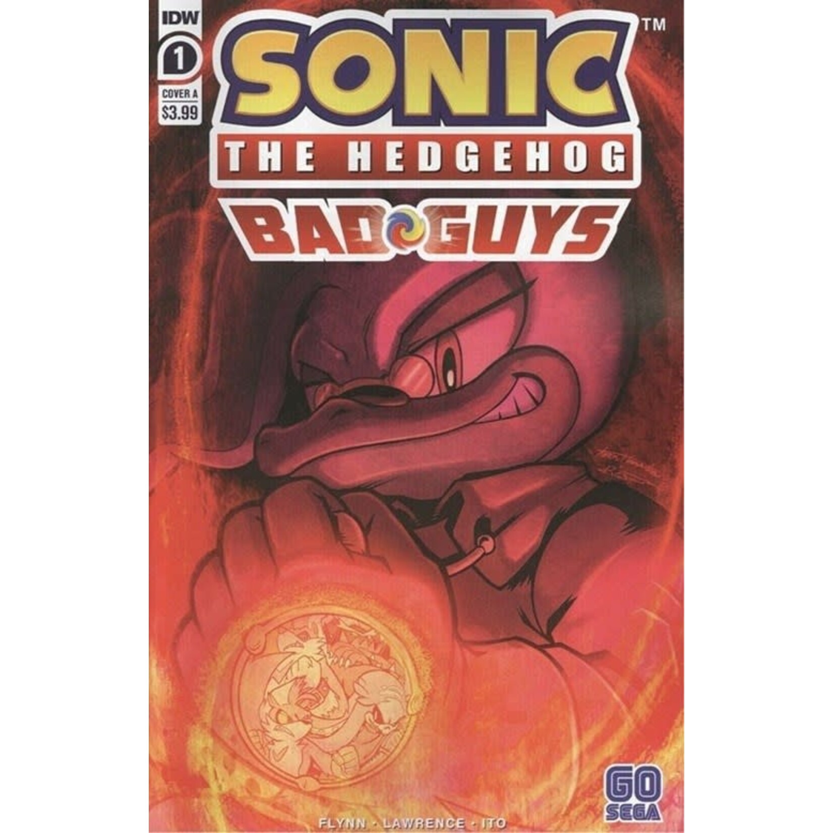 IDW PUBLISHING Sonic The Hedgehog Bad Guys 2020 #1 (OF 4) CVR A HAMMERSTROM (C: