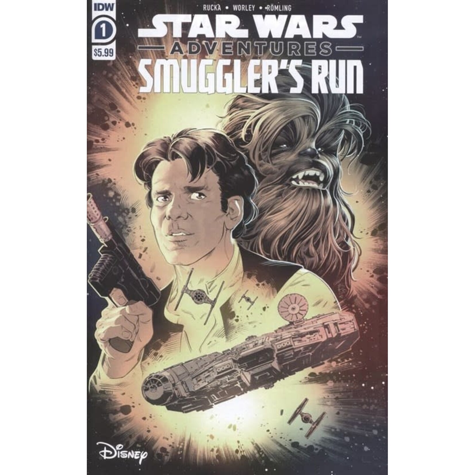 IDW PUBLISHING Star Wars Adventures Smugglers Run 2020 #1 (Of 2) (C: 1-0-0)