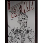 DYNAMITE Invincible Red Sonja 2021 #2 25 Copy Linsner Line Art Incv