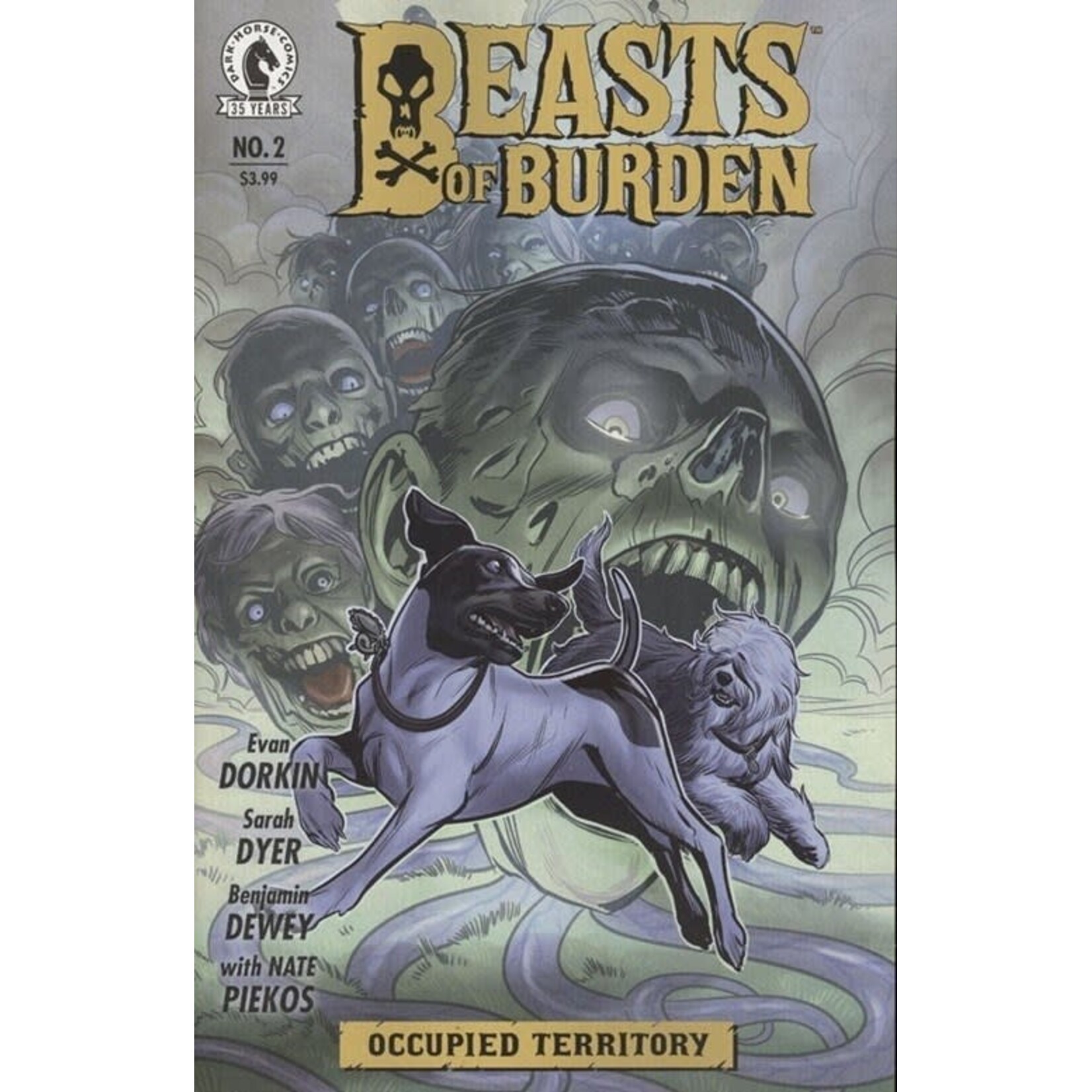 DARK HORSE COMICS Beasts Of Burden Occupied Territory 2021 #2 (OF 4) CVR A DEWEY