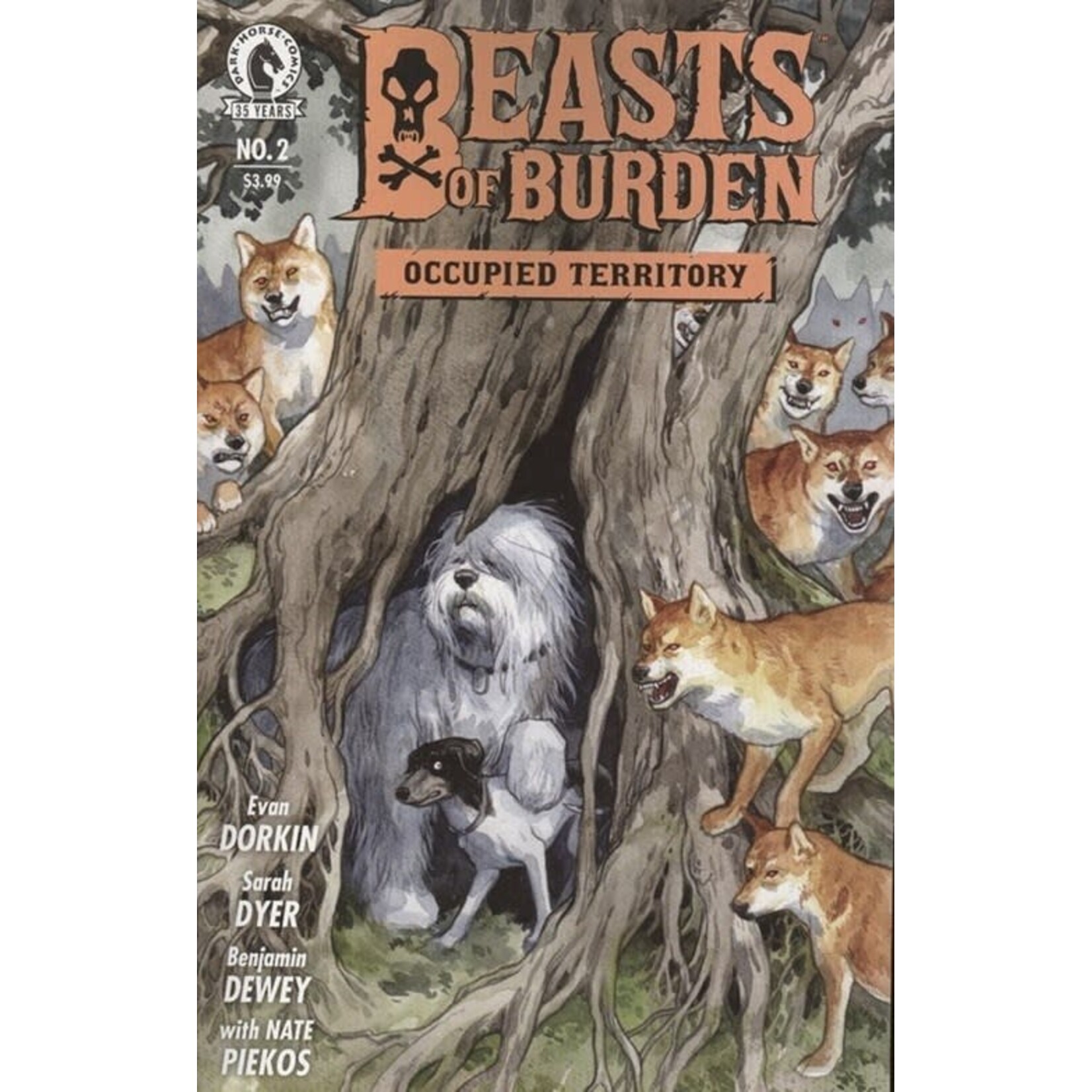 DARK HORSE COMICS Beasts Of Burden Occupied Territory 2021 #2 (OF 4) CVR B THOMPSON