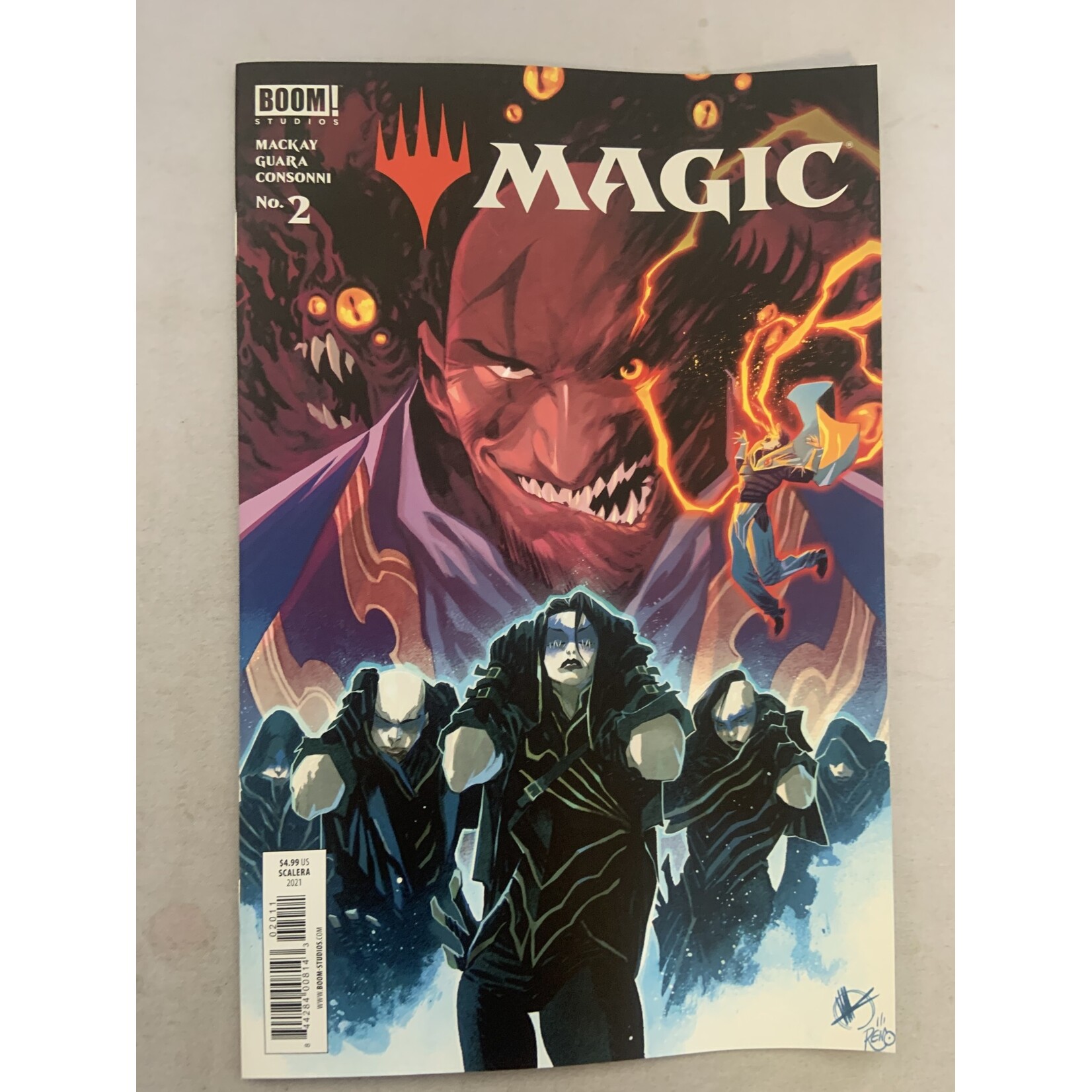 BOOM! STUDIOS Magic The Gathering (Mtg) 2021 #2 Cvr A Scalera