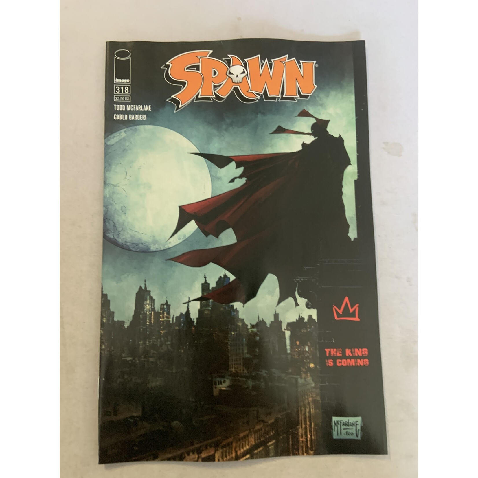 IMAGE COMICS Spawn 2020 #318 Cvr B Mcfarlane