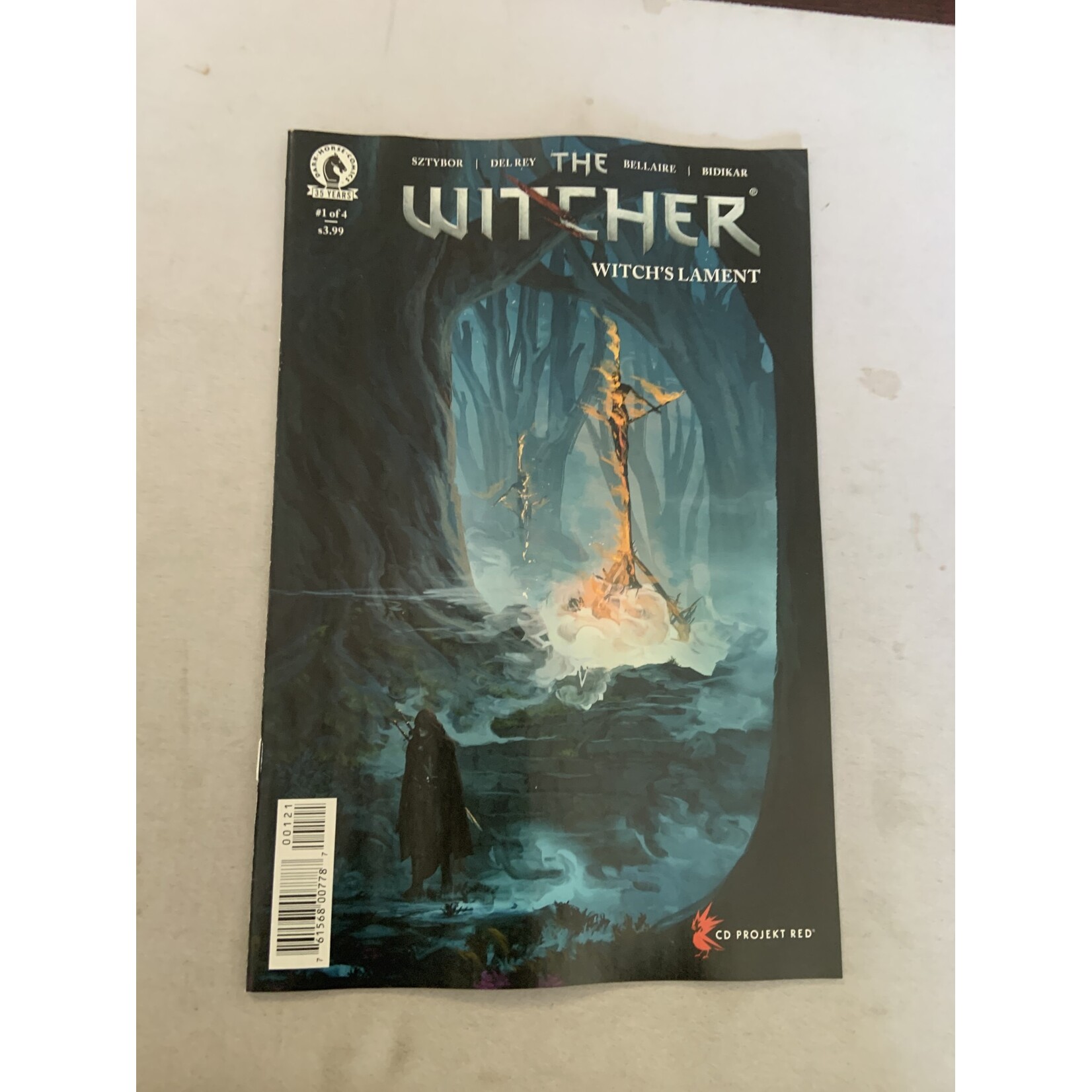 DARK HORSE COMICS Witcher Witchs Lament 2021 #1 (Of 4) Cvr B Finnstark