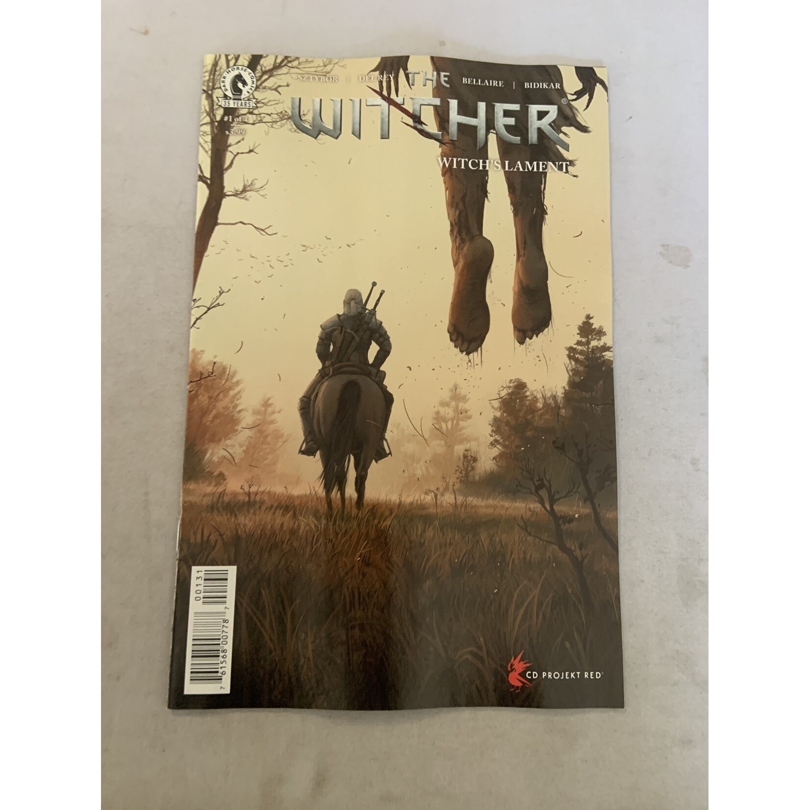 DARK HORSE COMICS Witcher Witchs Lament 2021 #1 (Of 4) Cvr C Koidl
