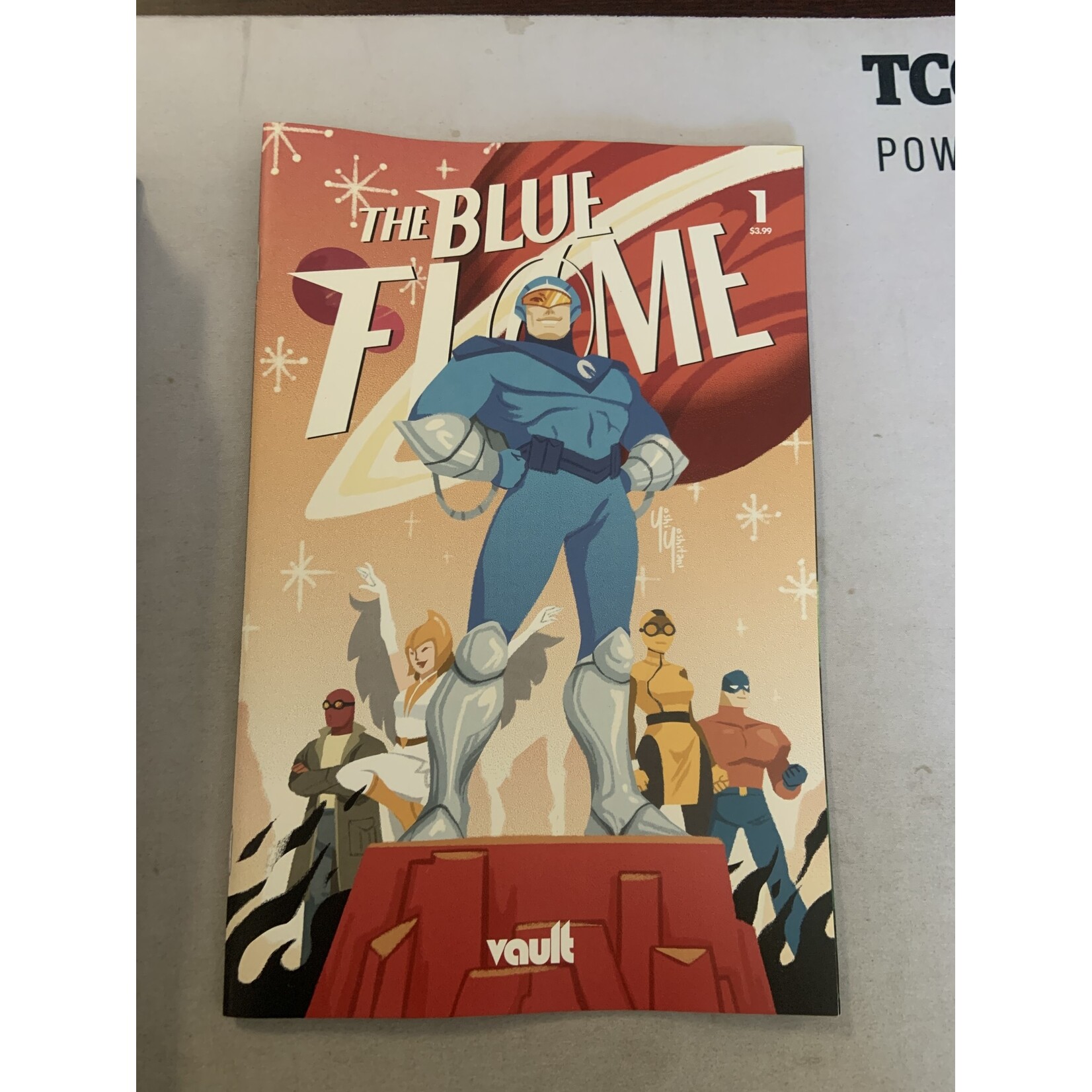 VAULT COMICS Blue Flame 2021 #1 Cvr B