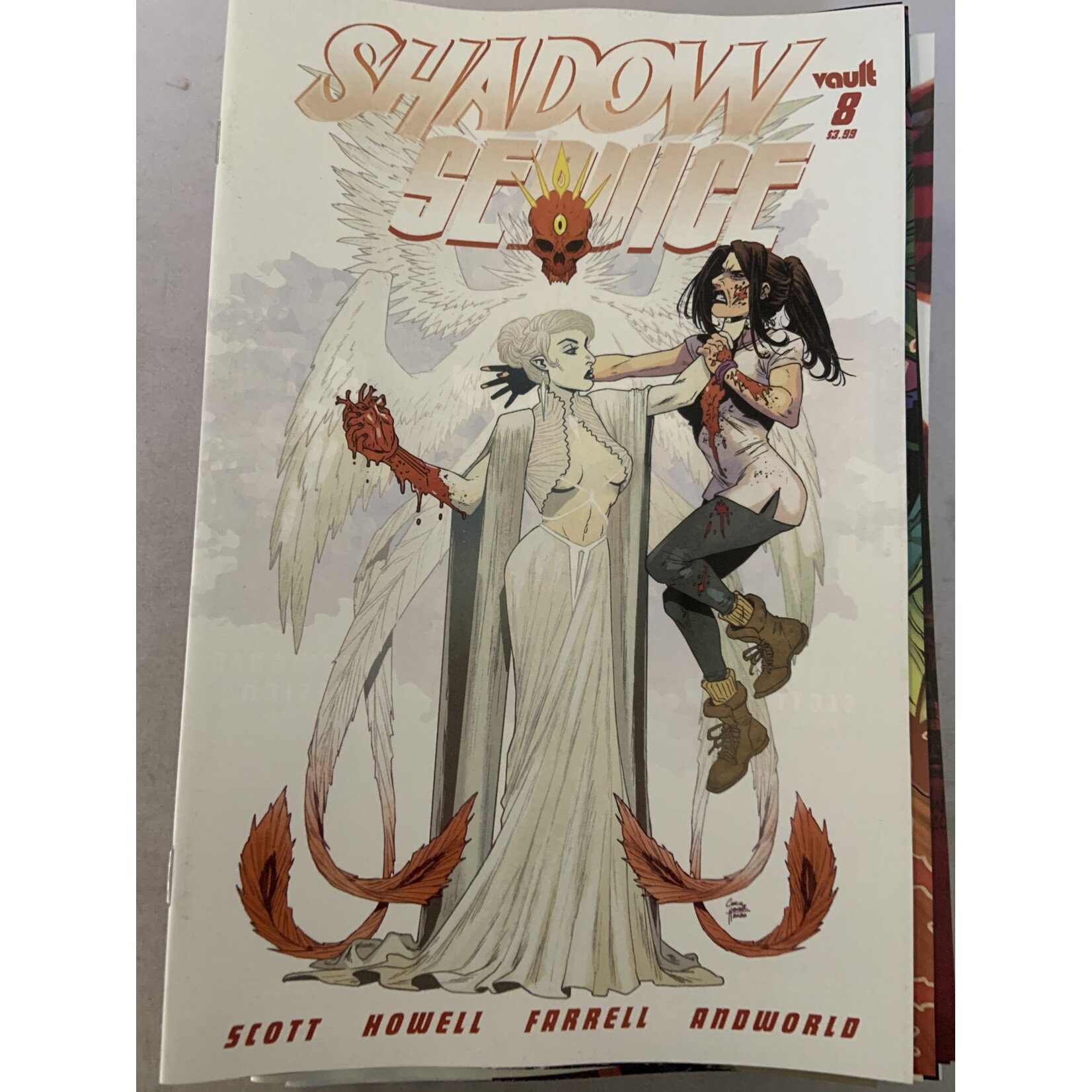 VAULT COMICS Shadow Service 2020 #8 Cvr A Howell