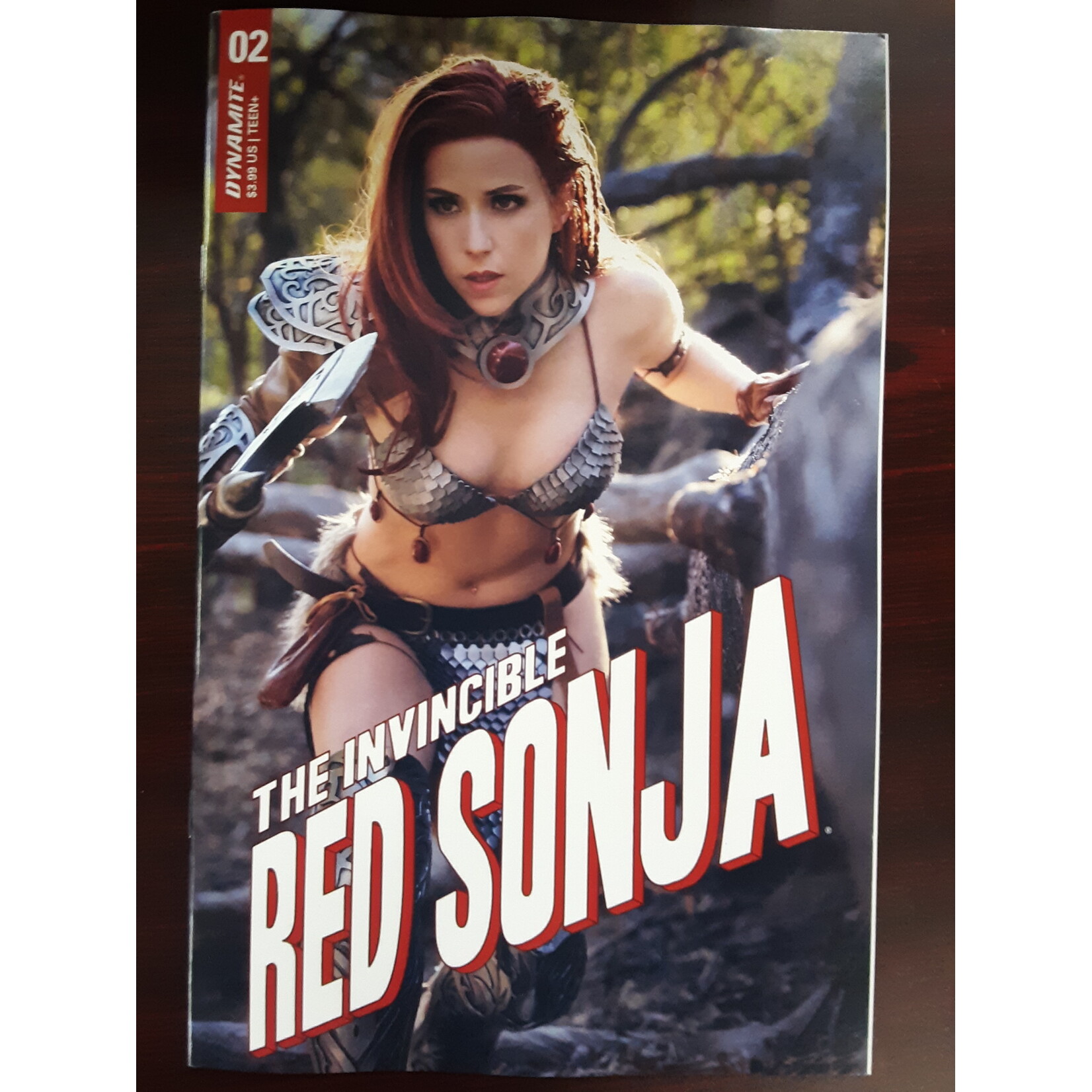 DYNAMITE Invincible Red Sonja 2021 #2 Cvr E Dominica Cosplay