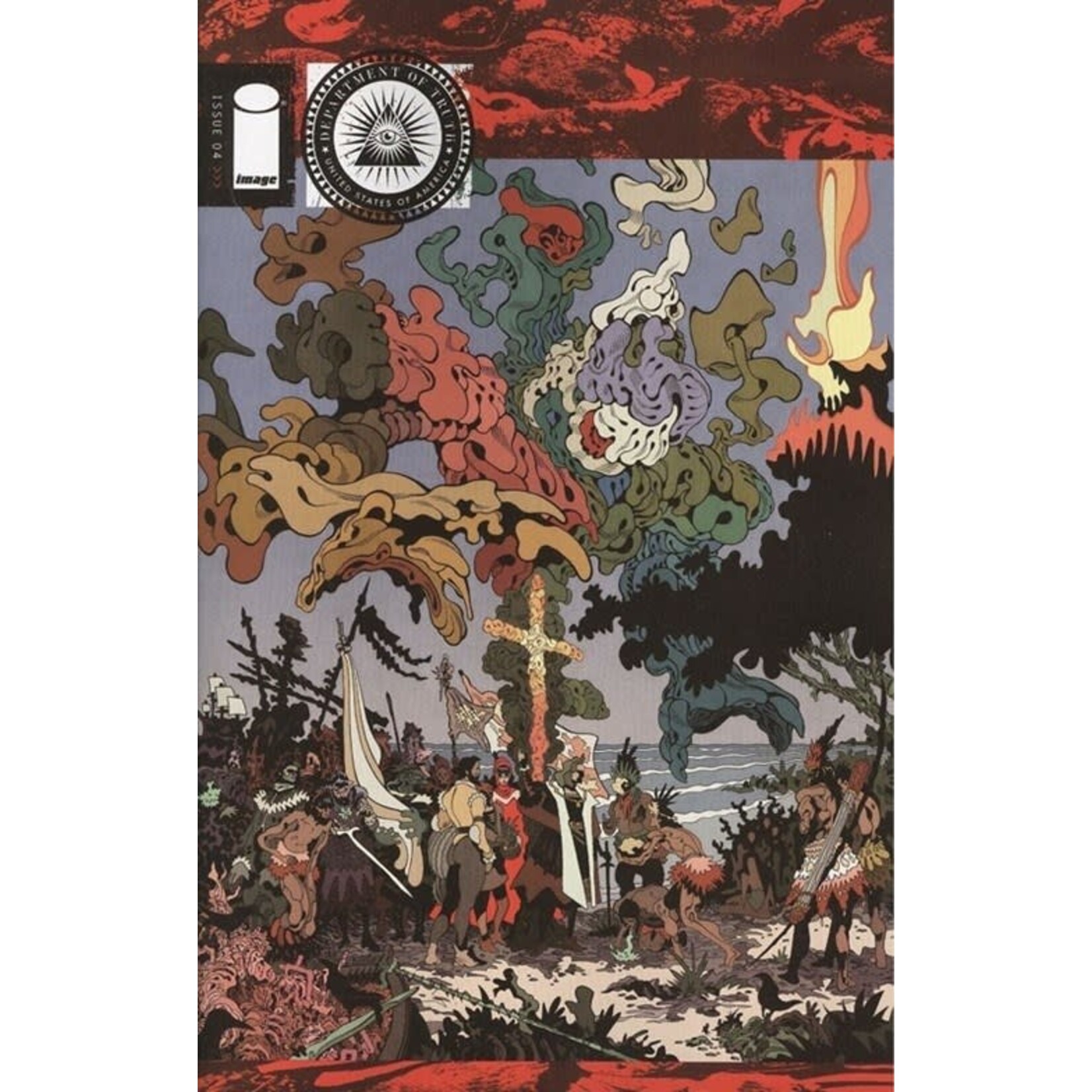 IMAGE COMICS Department Of Truth 2020 #4 Cvr B Moore (Mr)