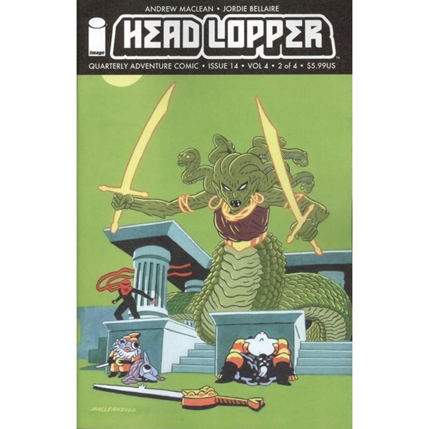 IMAGE COMICS Head Lopper 2020 #14 Cvr A Maclean & Bellaire (Mr)