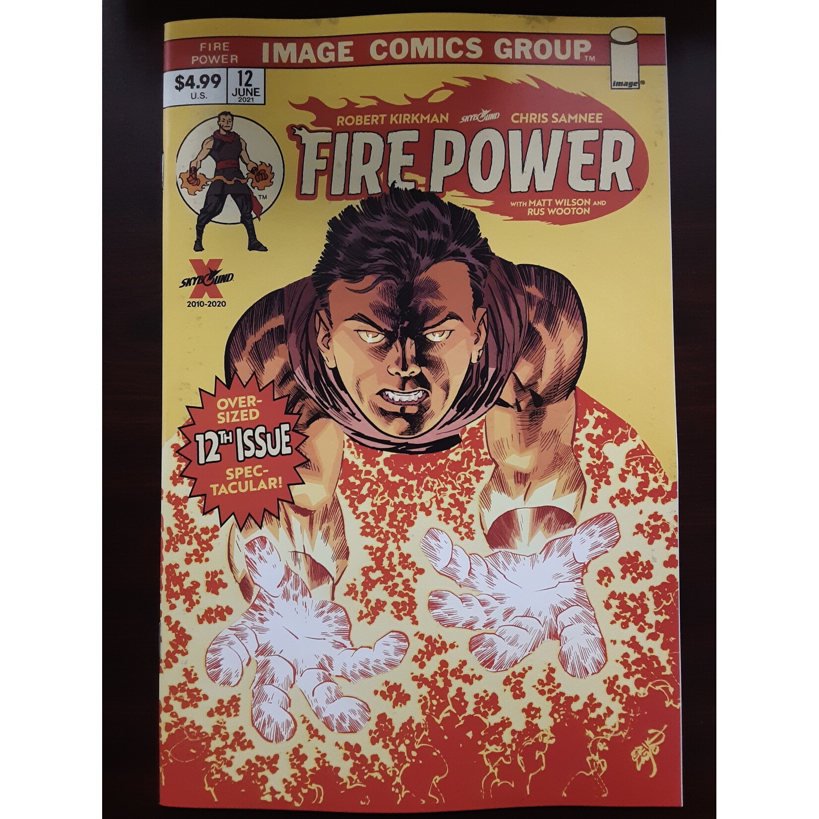IMAGE COMICS Fire Power By Kirkman & Samnee 2020 #12 Cvr J Larsen