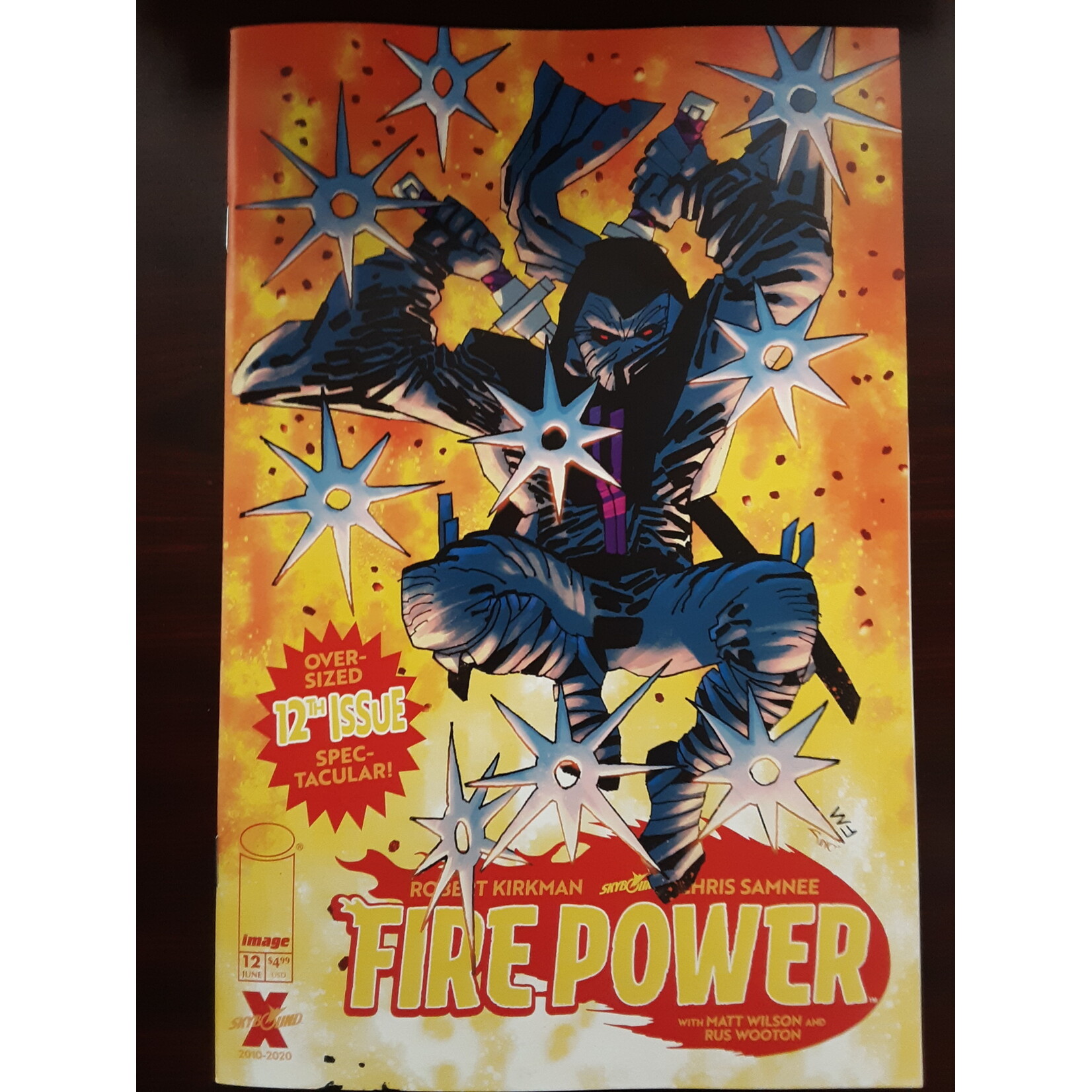 IMAGE COMICS Fire Power By Kirkman & Samnee 2020 #12 Cvr L Miller